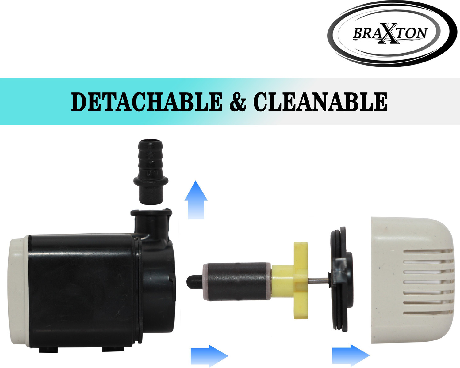 Image of Braxton 18 Watt Multipurpose Water Cooler Pump, Used for Aquarium Submersible Water Pump