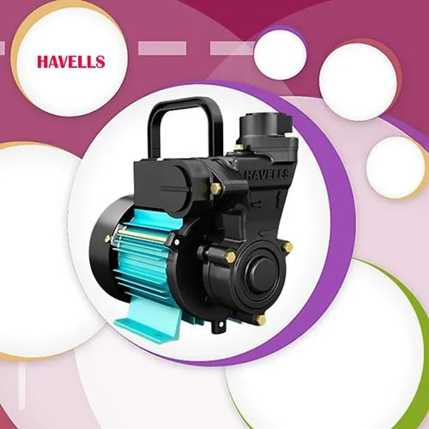 Image of HAVELLS Self Priming Monoblock Pump 1 HP Centrifugal Water Pump