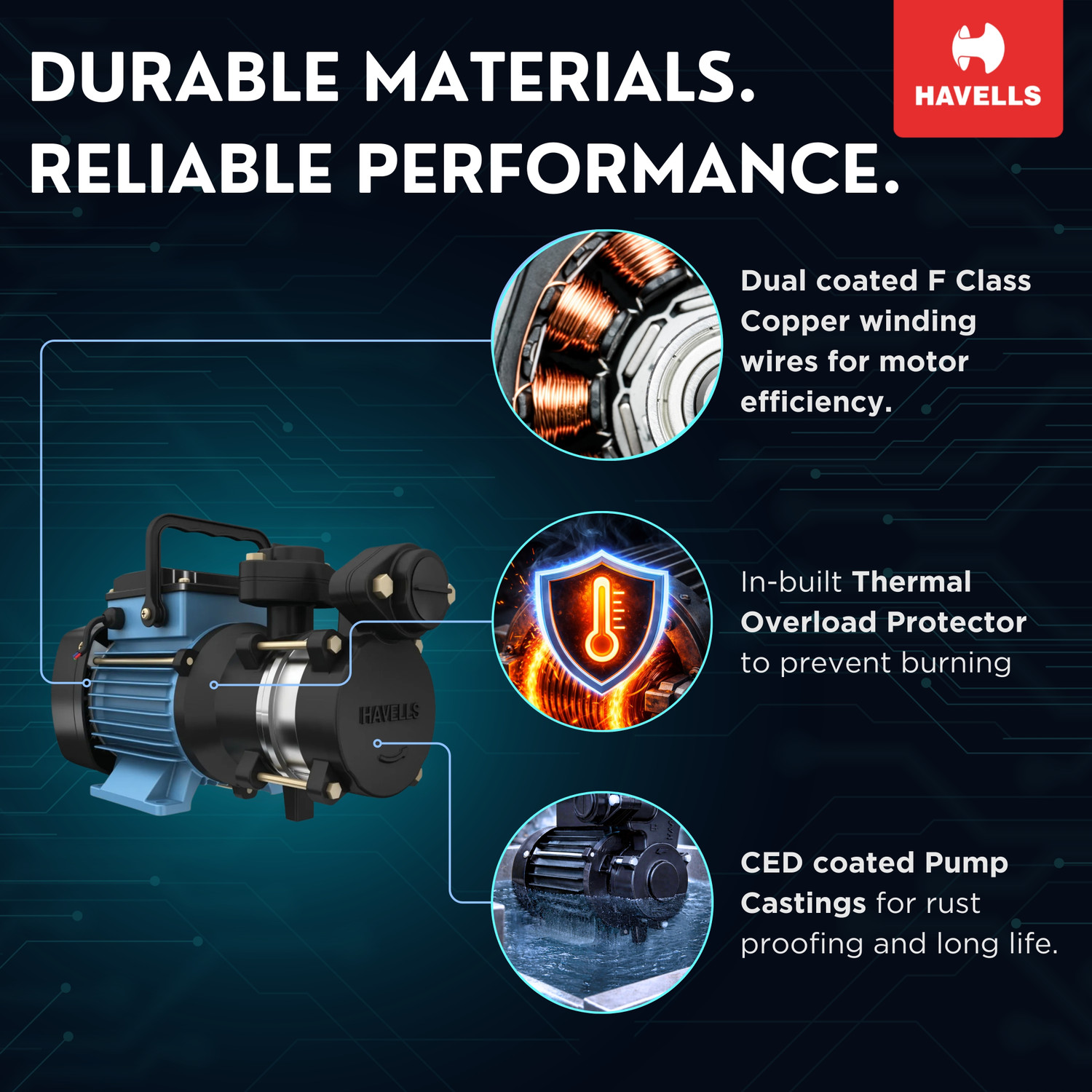 Image of HAVELLS DARIYA10 Centrifugal Water Pump