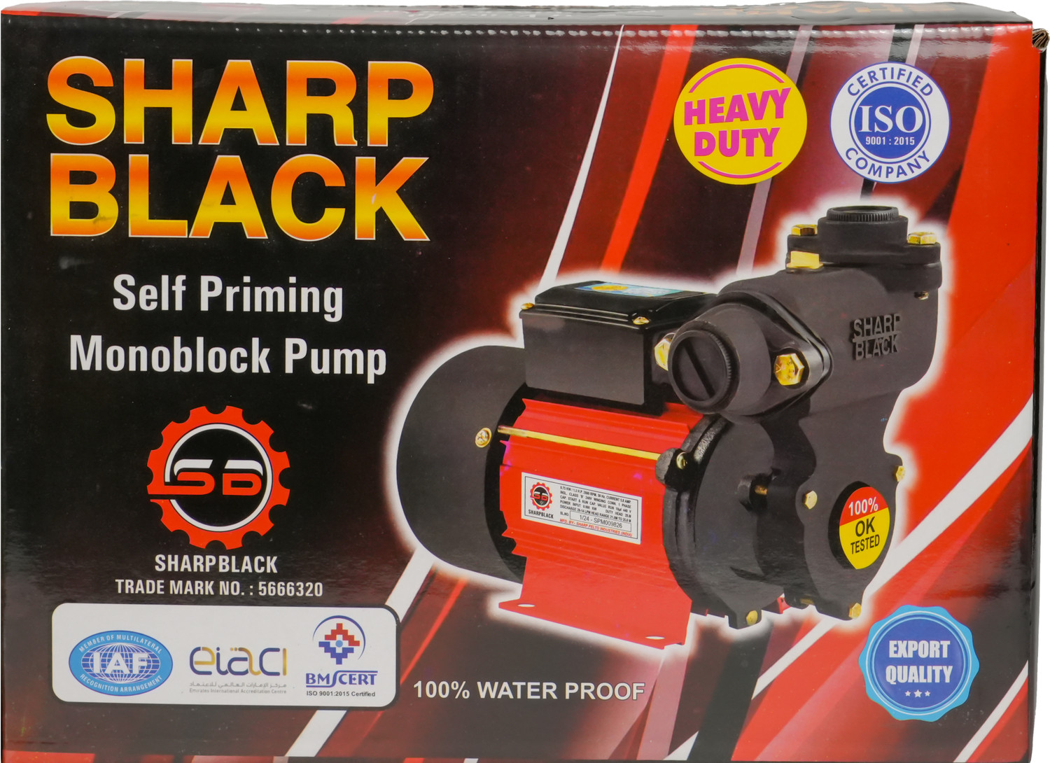 Image of SHARP PELTO 1hp (SB) Centrifugal Water Pump