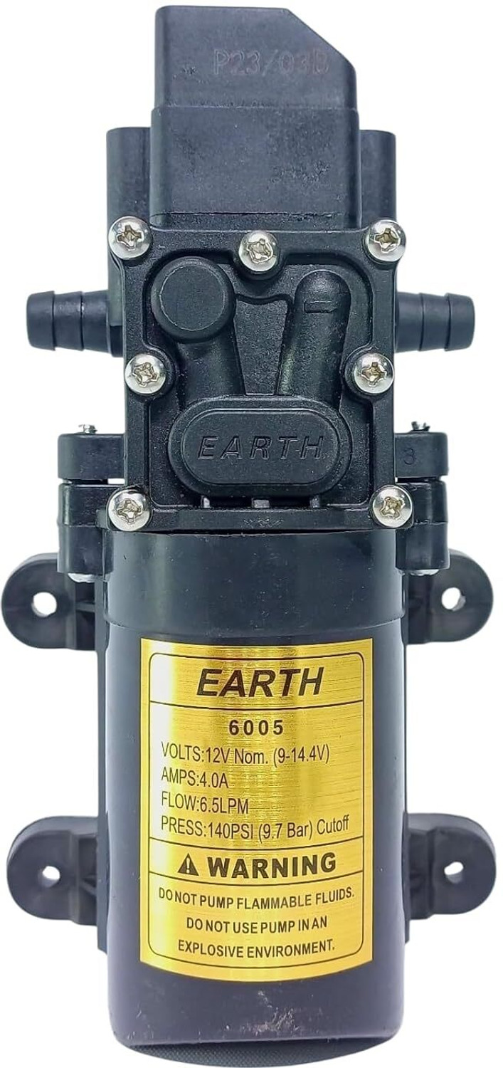 Image of FIYANS Earth High Pressure 12V Dc Water Pump Battery Sprayer Motor High Performance Diaphragm Water Pump