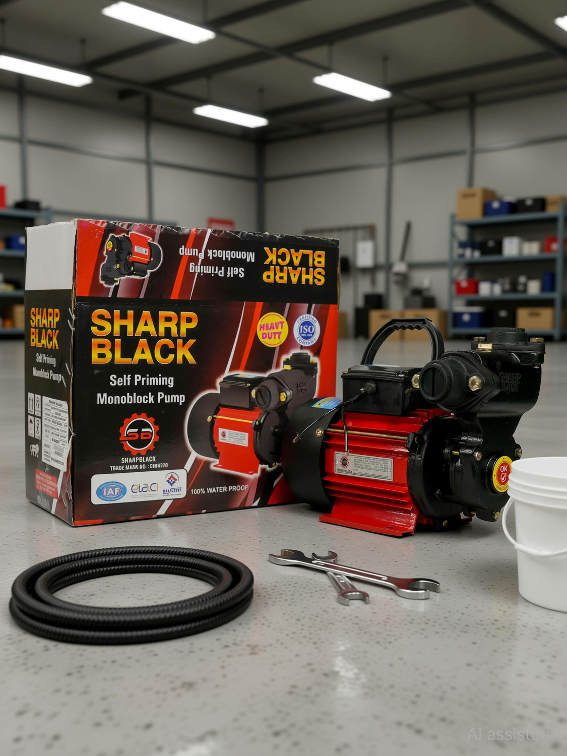 Image of SHARP PELTO 1hp (SB) Centrifugal Water Pump
