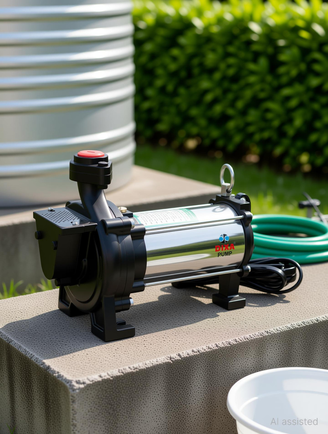 Image of Dixa With Panel / Open Well Submersible Water Pump