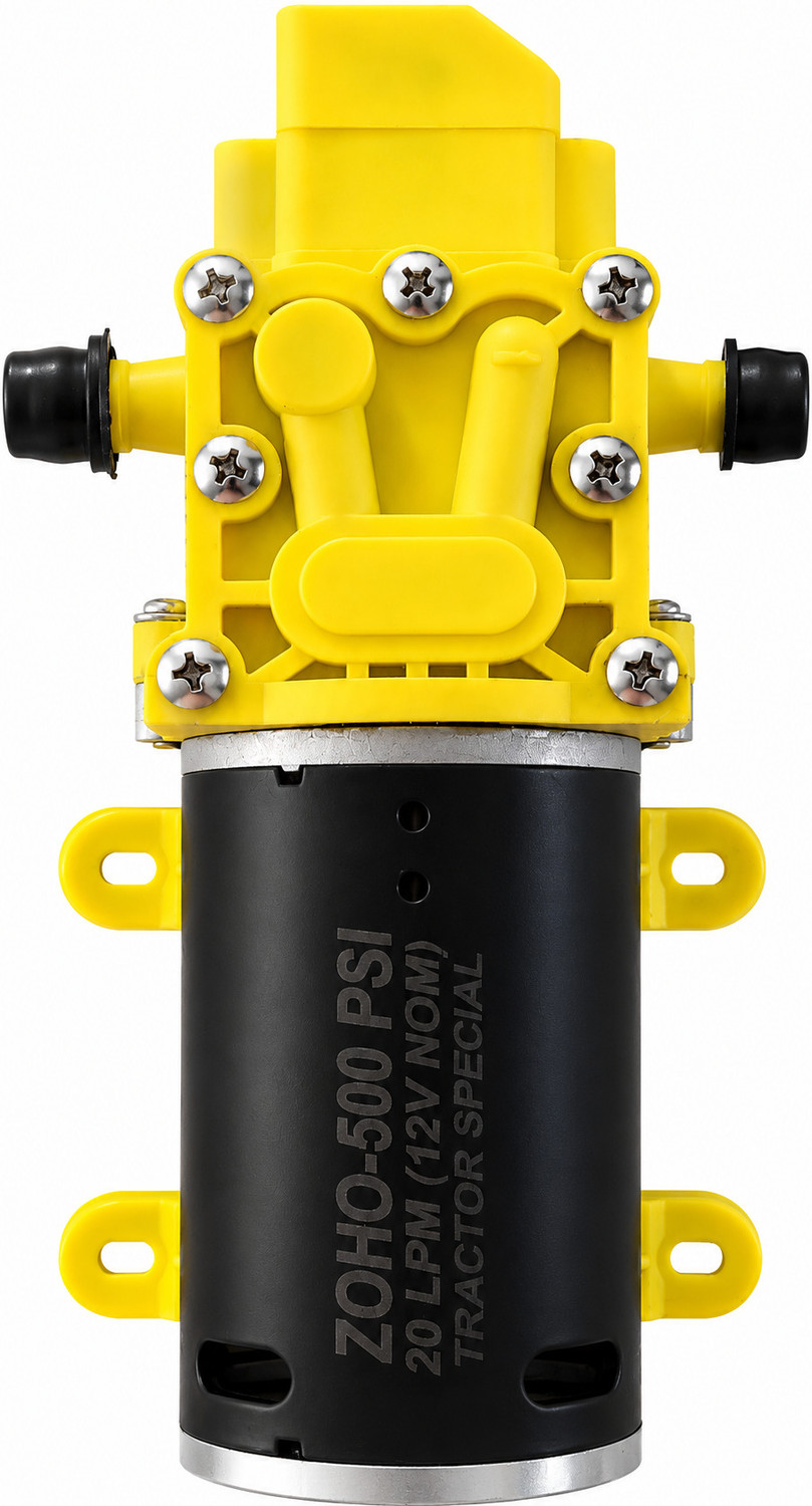 Image of FIYANS 12V DC Electric Battery Operated Sprayer Water Pump 300 PSI Diaphragm Water Pump