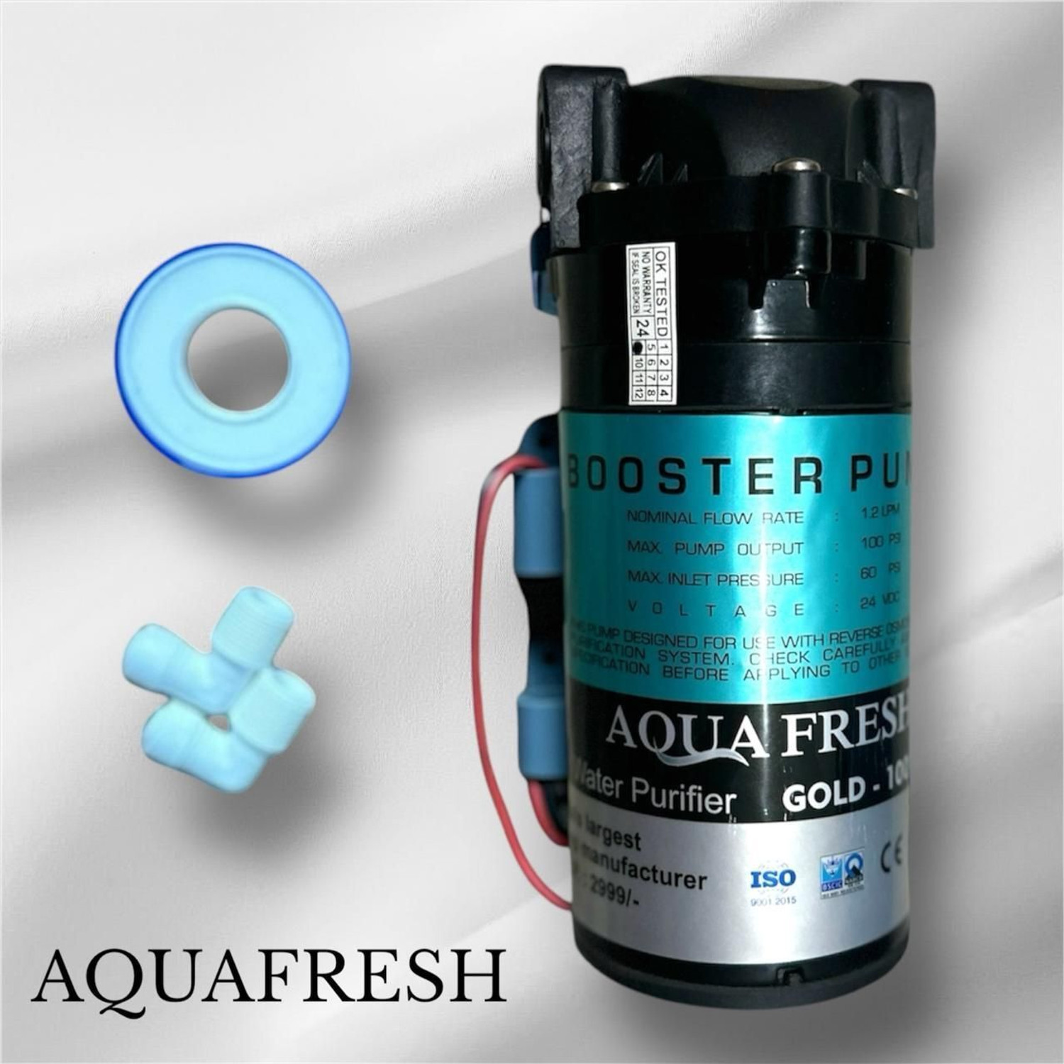 Image of Aqua Fresh PUMP 100 GPD 24 V DC SUITABLE FOR ALL BRANDED RO WATER PURIFIER Diaphragm Water Pump