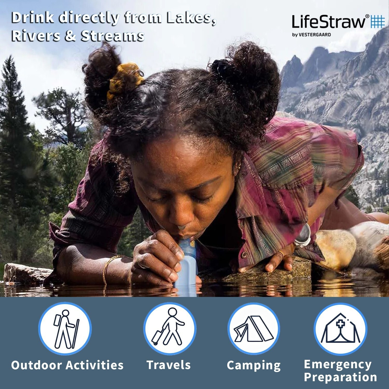 Image of LifeStraw 0.2 l Water Purifier Bottle