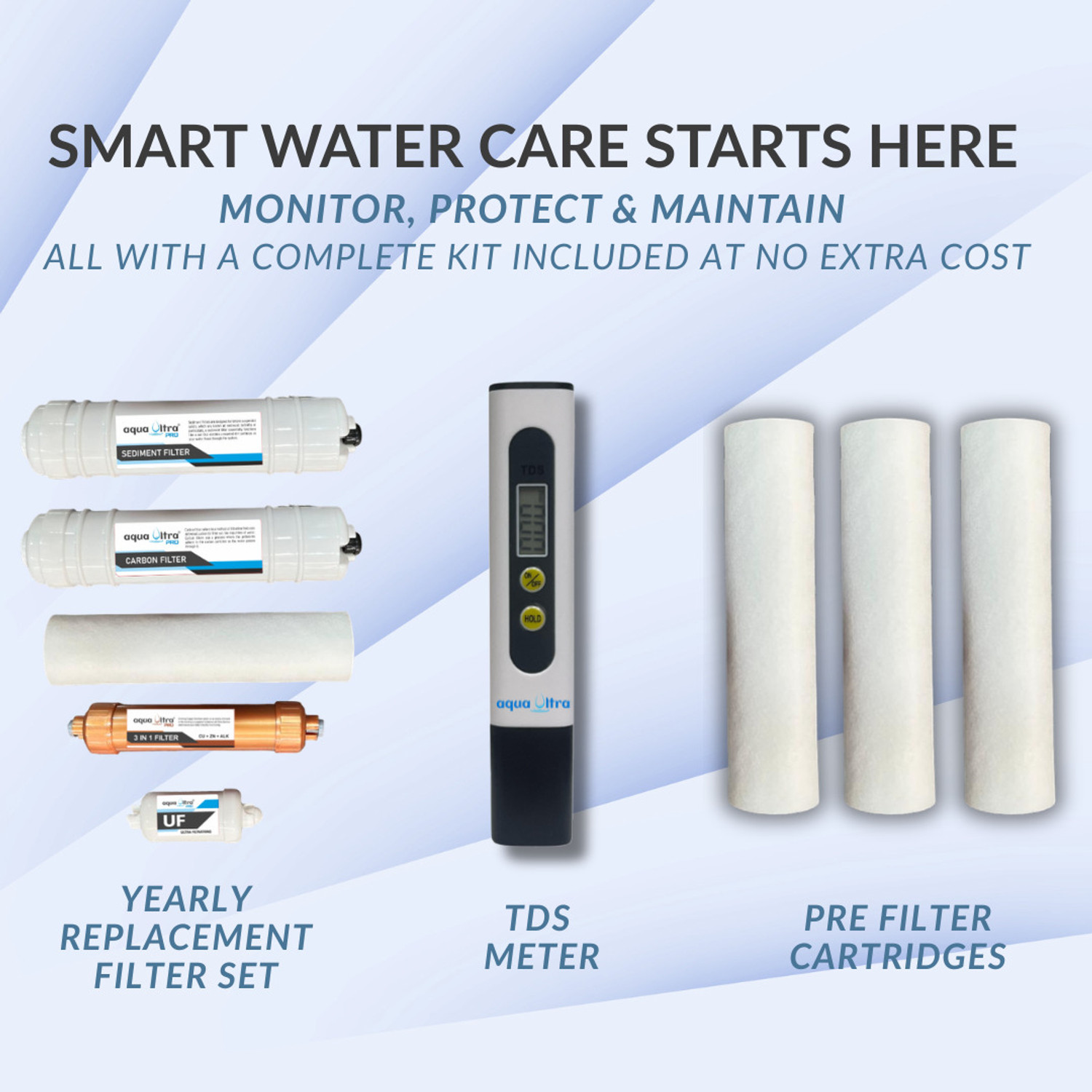 Image of Aquaultra CANIX With ALL-IN-ONE KIT (20x Impurity Removal vs Local Purifiers) 9 L RO + UV + Alkaline + Minerals Water Purifier