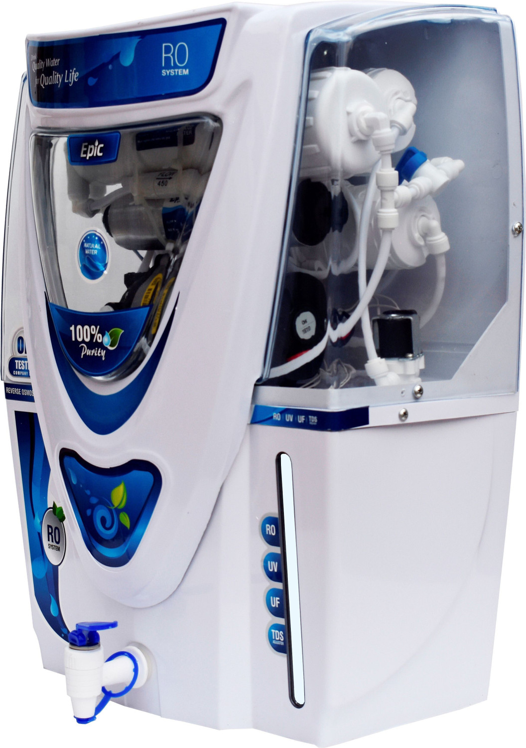 Image of AQUA Mineral Ro 12 L RO + UV + UF + TDS Control Water Purifier