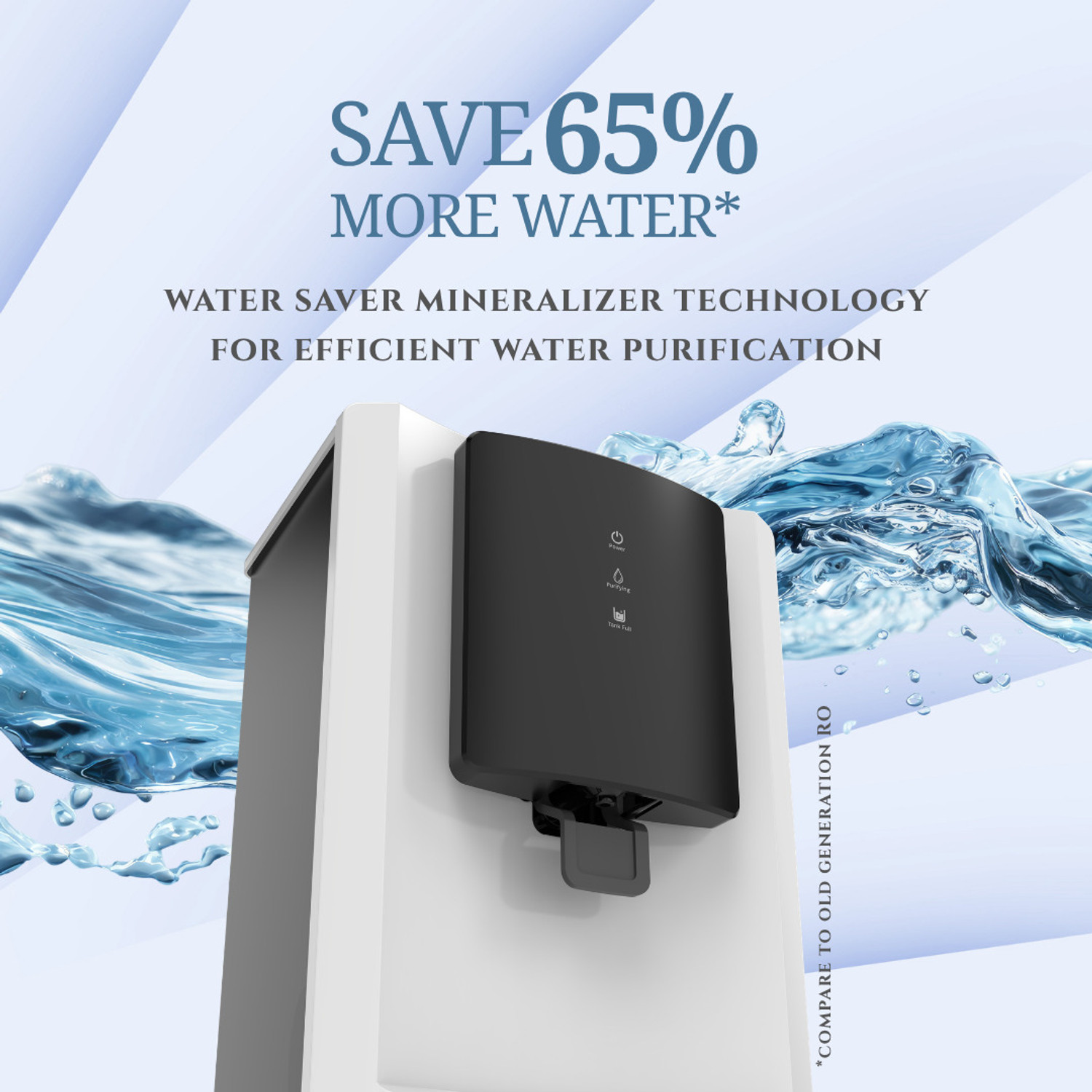 Image of Aquaultra CANIX With annual maintenance Kit (20x Impurity Removal vs Local Purifiers) 9 L RO + UV + Alkaline + Minerals Water Purifier