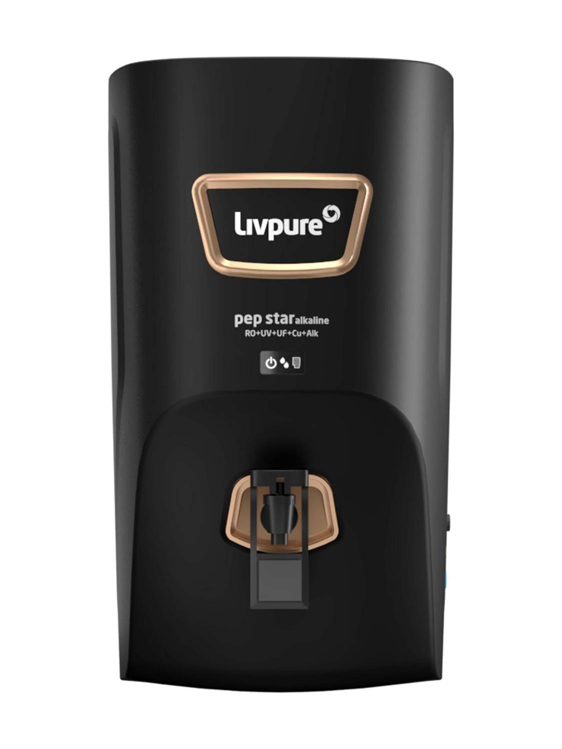 LIVPURE LIV-PEP-STAR-ALKALINE 7 L RO + UV + UF + Copper + Alkaline Water Purifier