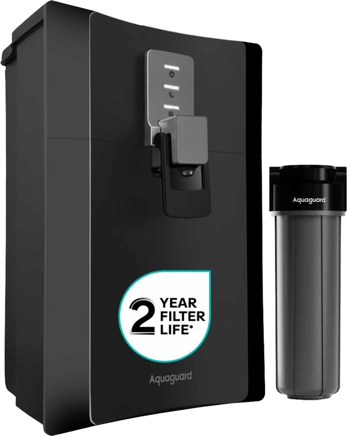 Image of Aquaguard SURE Hydra RO+UV+UF 2X 6 L RO + UV + UF Water Purifier