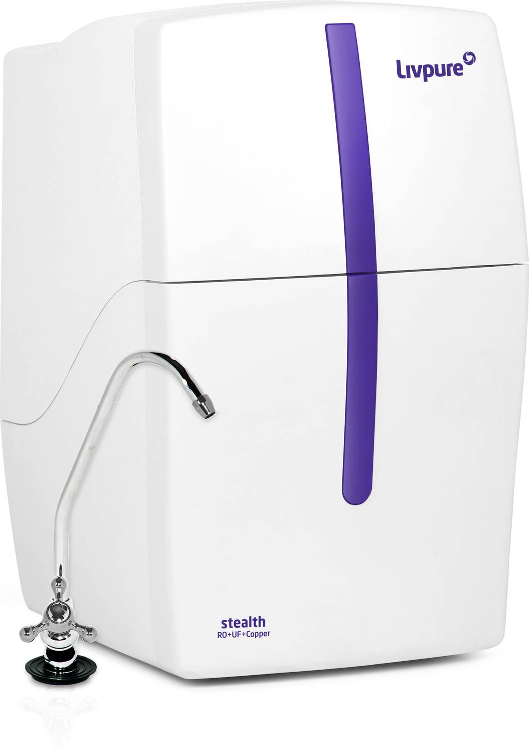LIVPURE Stealth 7 L RO UV Copper Water Purifier