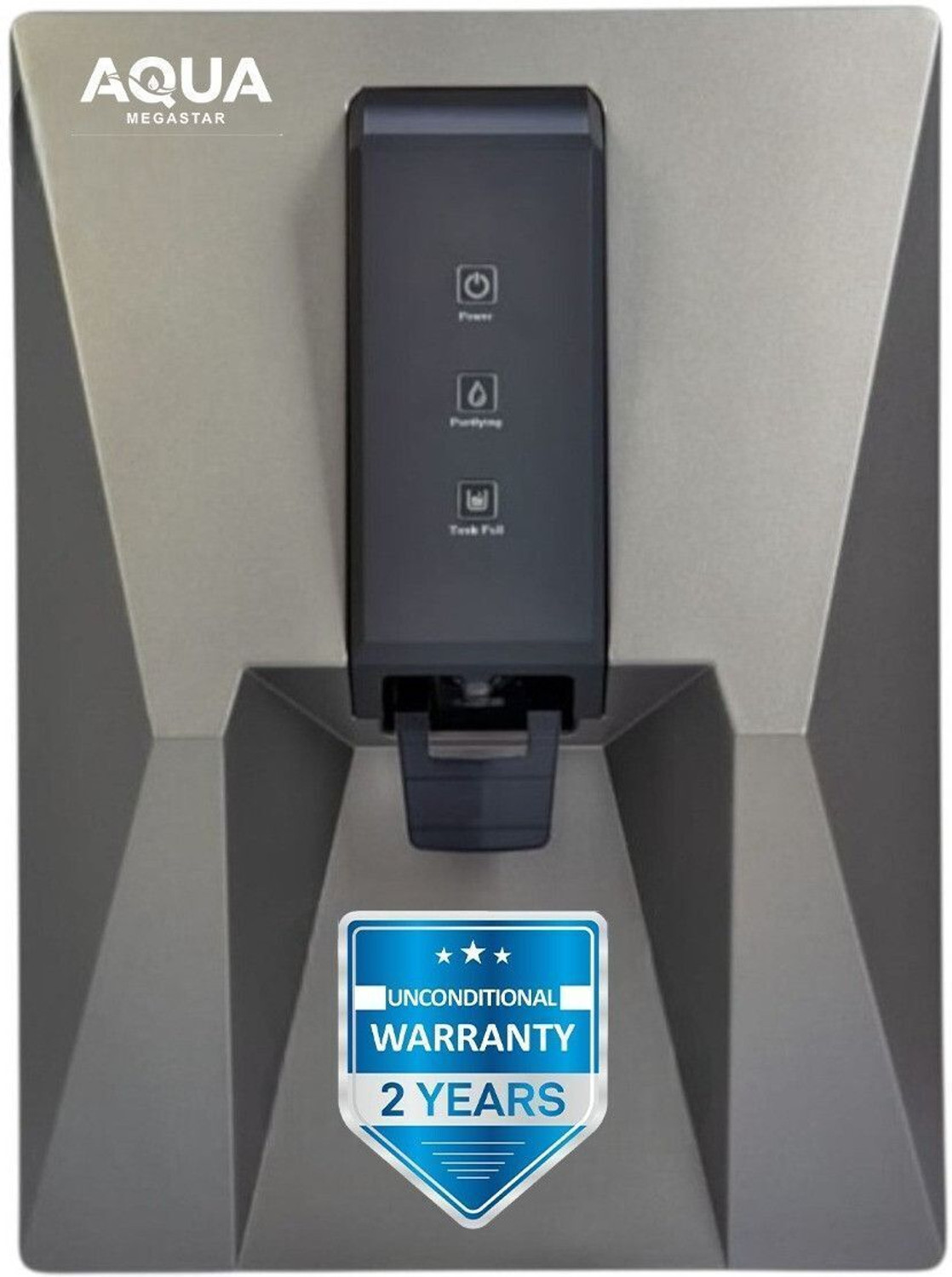 Image of AQUAMEGASTAR NEBULA Water Purifier | Needs no service for 2 years 10 L RO + UV + UF + TDS Control Water Purifier