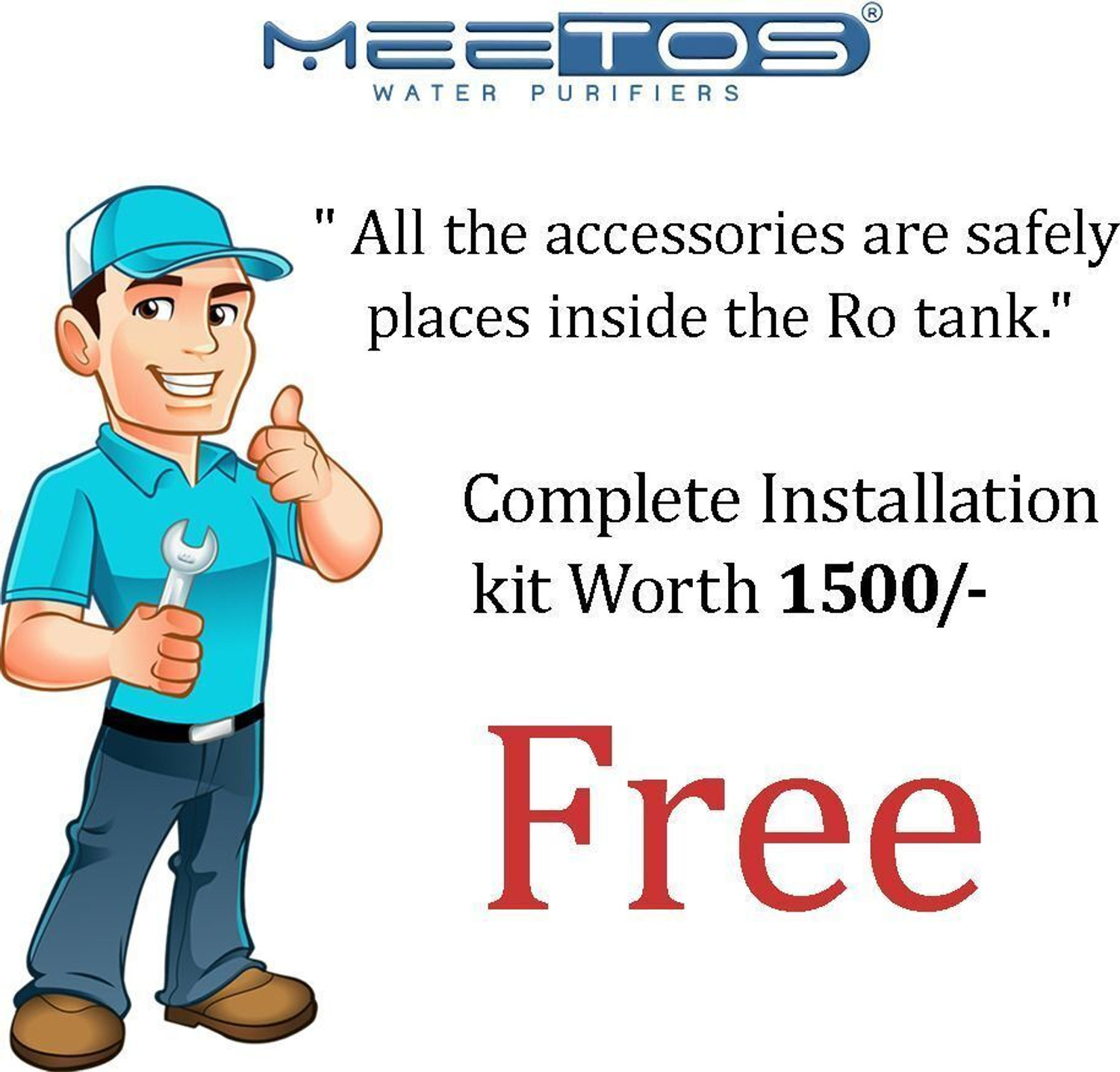 Image of MEETOS Zinc + Copper + Mineral RO,10 Stage Water Purifier and Best for Home and Offices 12 L RO + UV + UF + Copper + Alkaline + Copper + Zinc Water Purifier