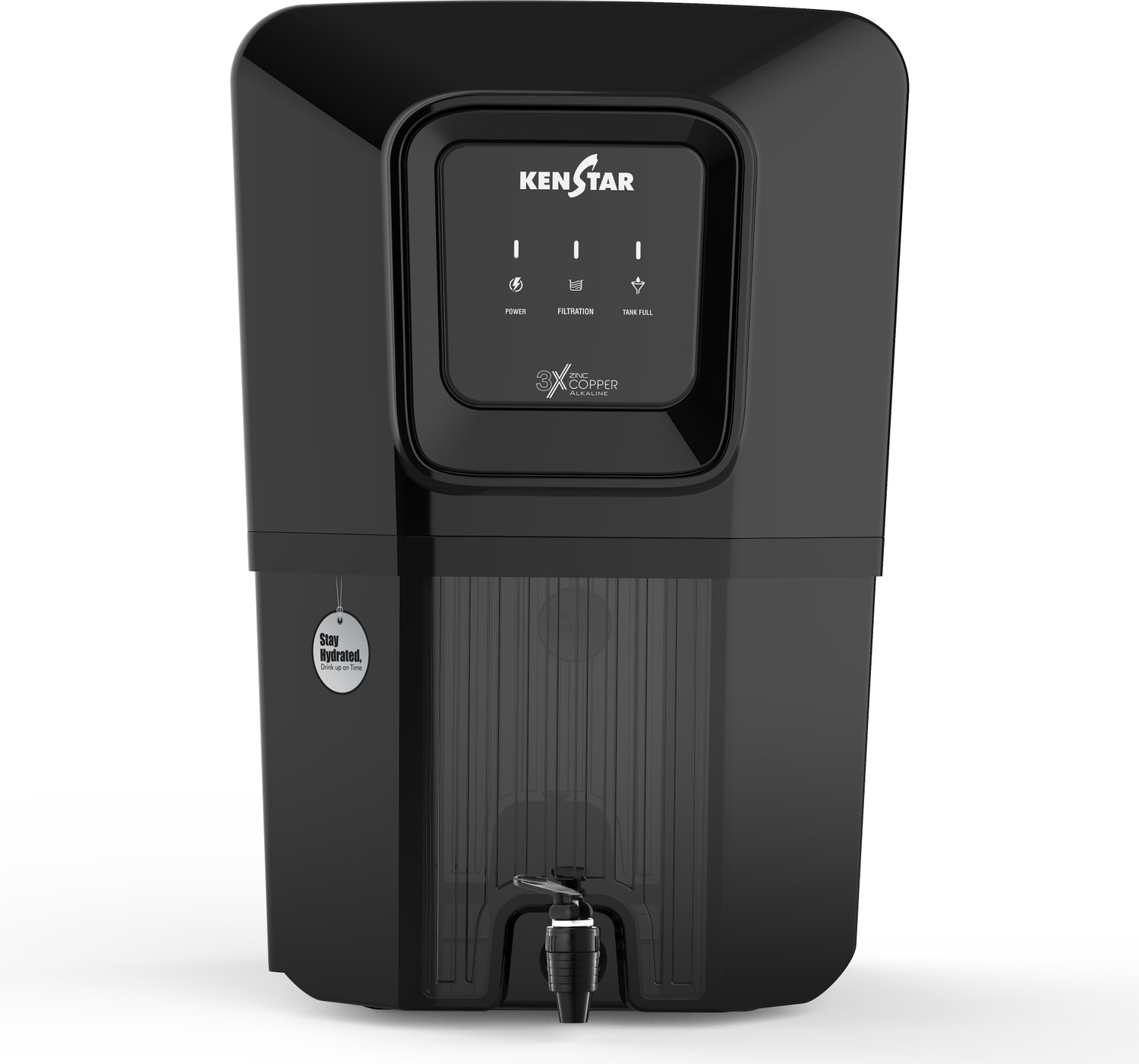 Image of Kenstar AquaVeda 12 L RO + UV + UF + Copper + Alkaline + Minerals Water Purifier