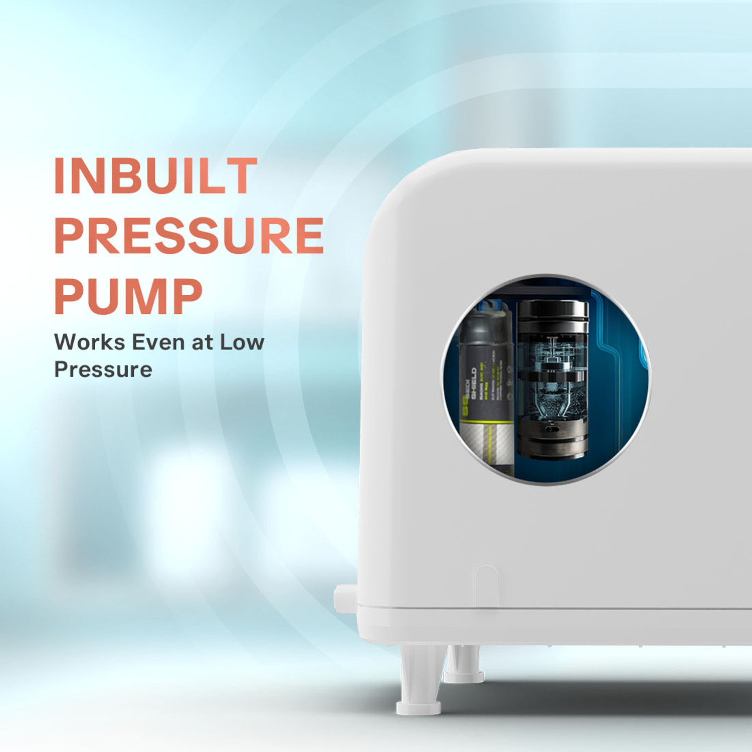 Image of Aquaguard Enrich Hyde Active Copper UTC 8 L RO + UV + Alkaline Water Purifier