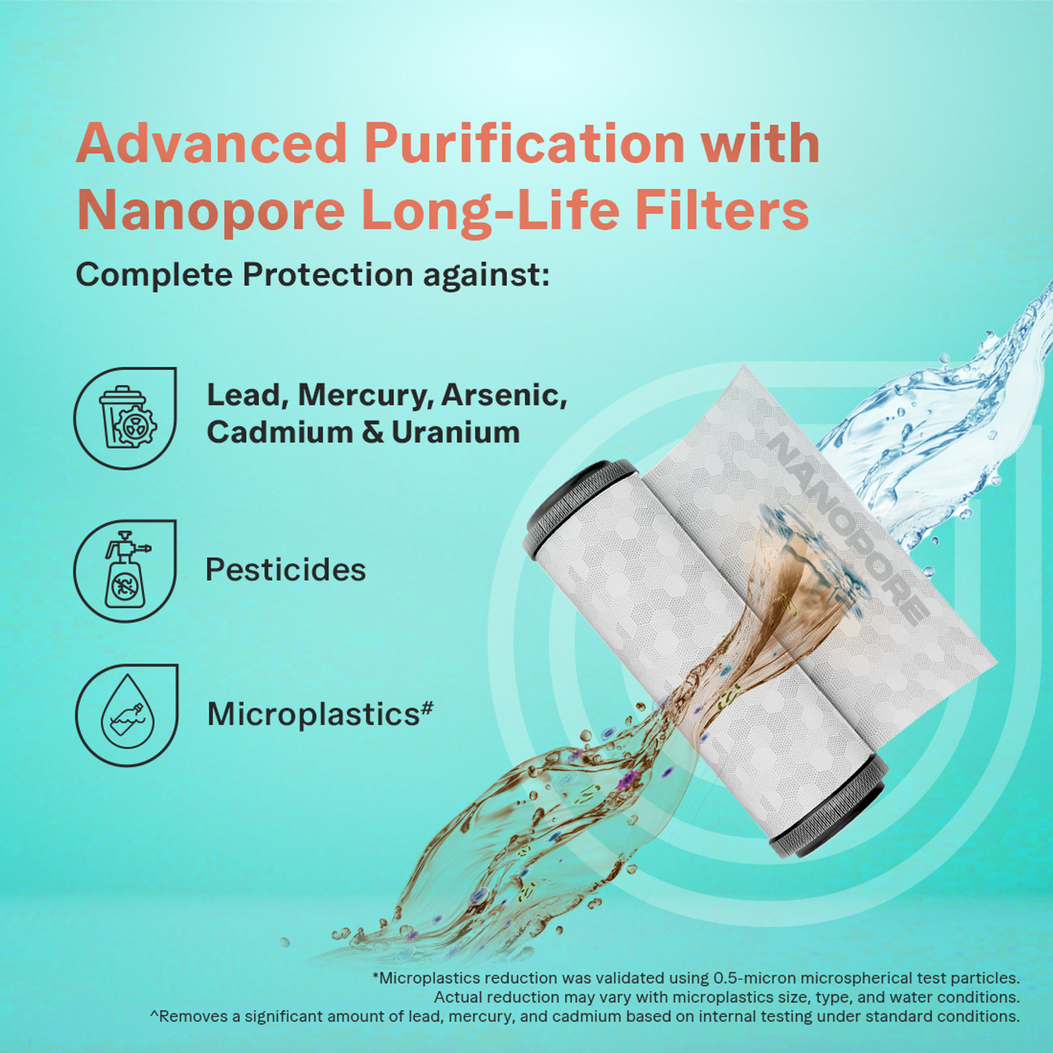 Image of Aquaguard Enrich Glory ROUVUF CUALK 2X 6 L RO + UV + UF Water Purifier with Copper & Alkaline Booster 12-Stage Purification 2-Year Filter Life Mega Sediment Filter 40%+ Water Recovery Suitable for All Water Sources