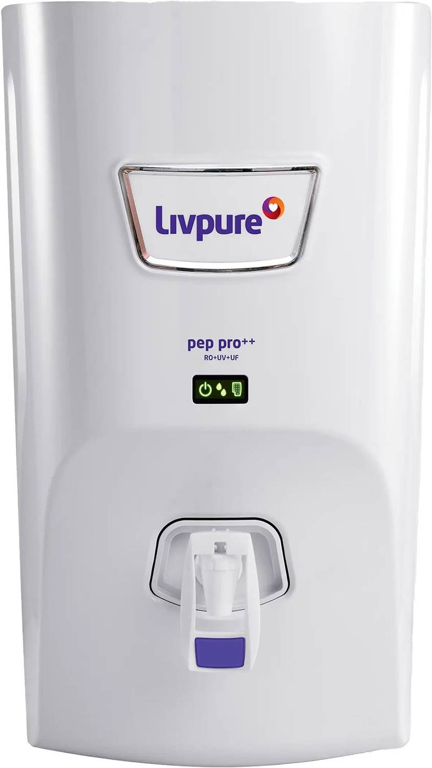 LIVPURE LIV-PEP-PRO-PLUS+ 7 L RO + UV + UF Water Purifier with Taste Enhancer