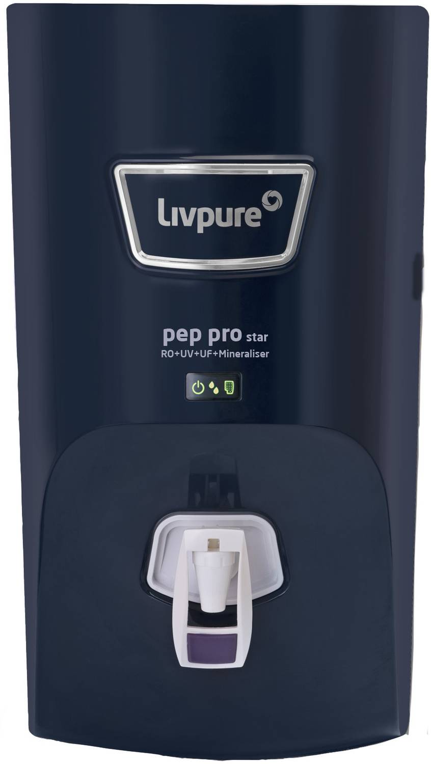 LIVPURE LIV-PEP-PRO-STAR. 7 L RO + UV + UF + Minerals Water Purifier