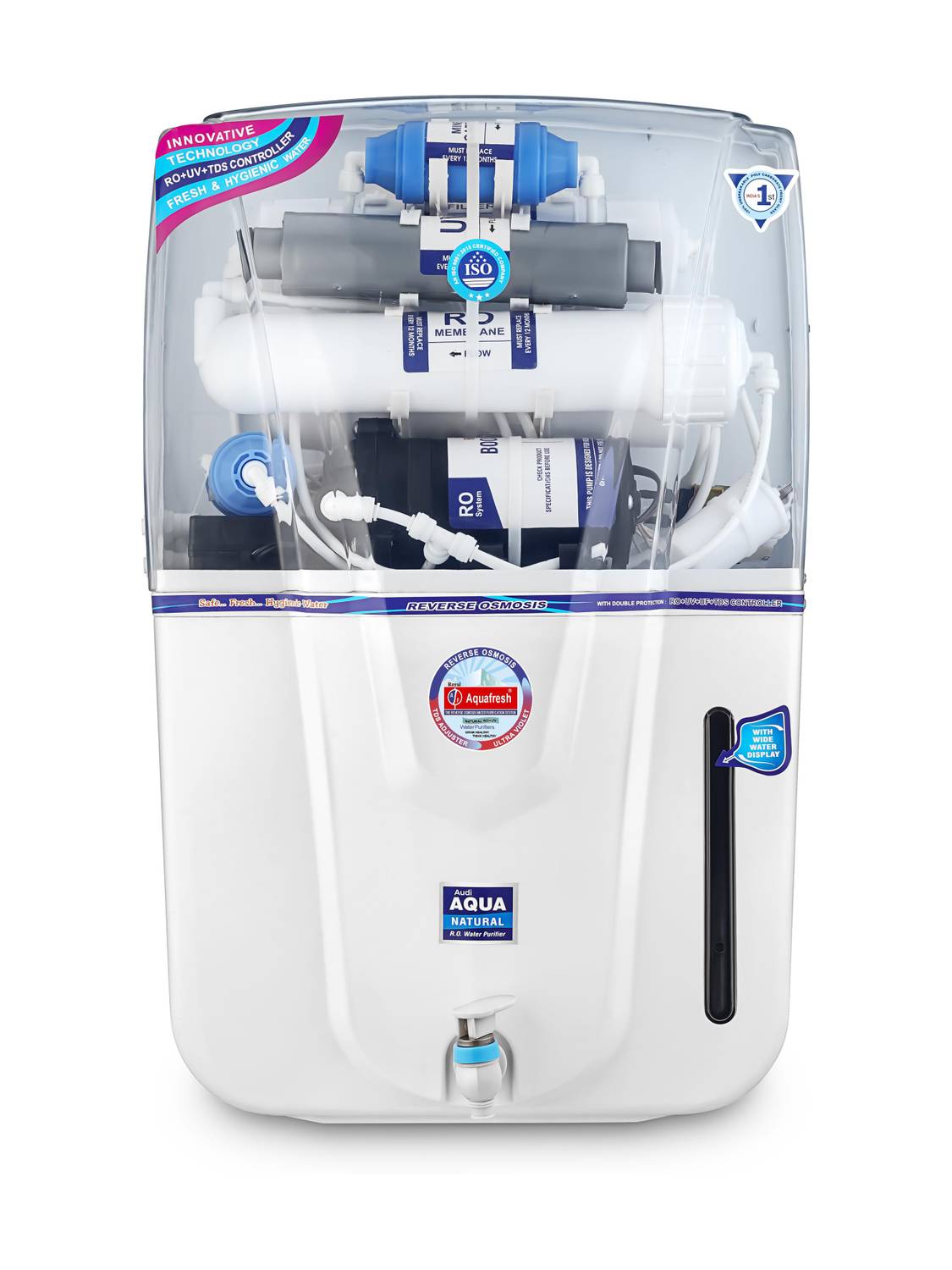 Aqua Fresh Immense Audy 18 L RO + UV + UF + Minerals + TDS Control Water Purifier
