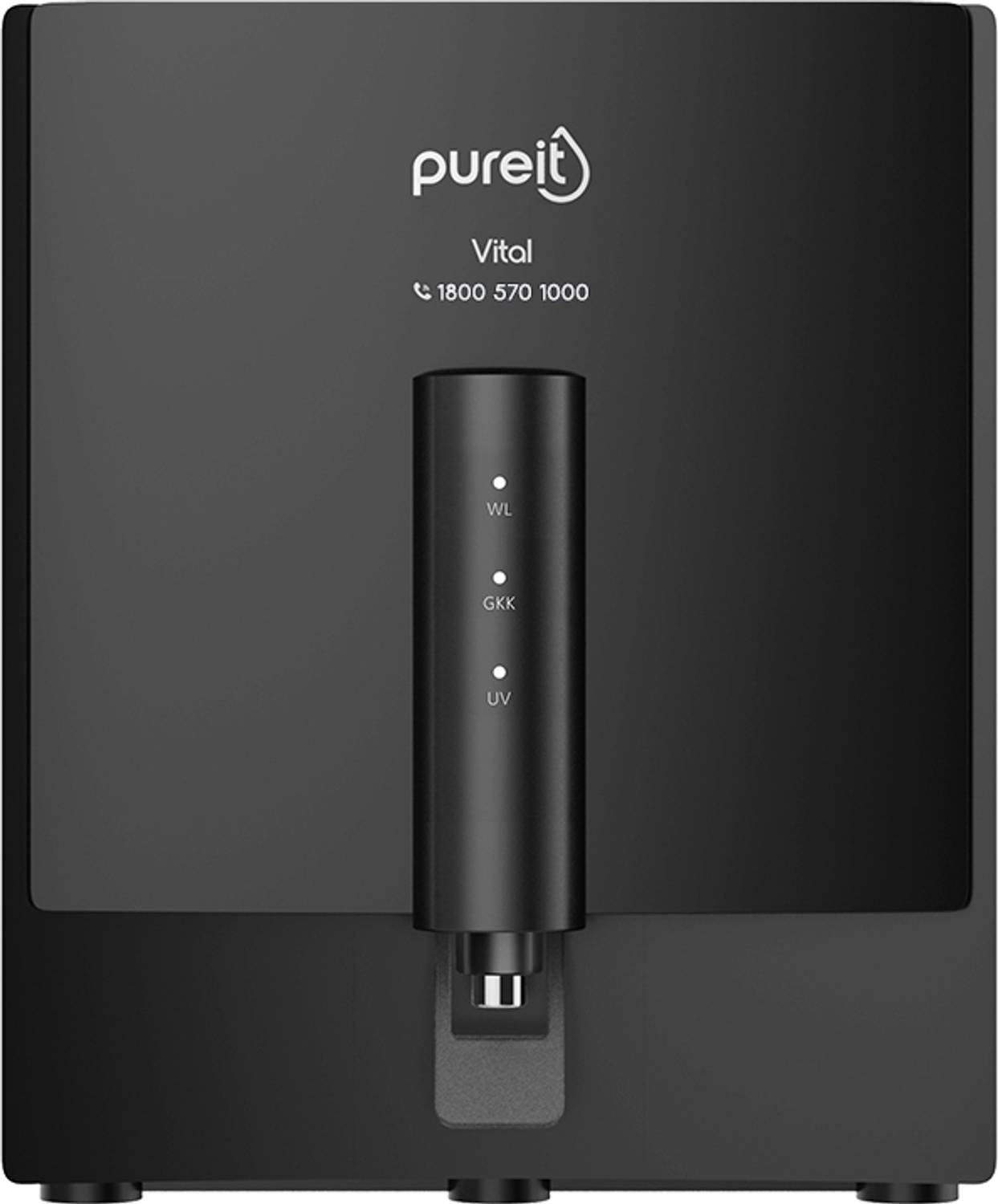Pureit Vital 6 L RO + UV + Minerals Water Purifier | Upto 60% Water Saving | Suitable for all - Borewell, Tanker, Municipality Water | Wall mount Water Purifier with FiltraPower technology�