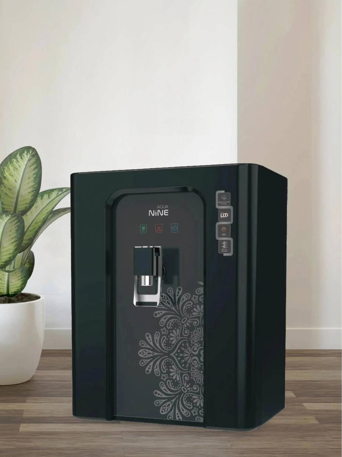 AQUA NINE LED Display 12 L RO + UV + UF + TDS Control Water Purifier