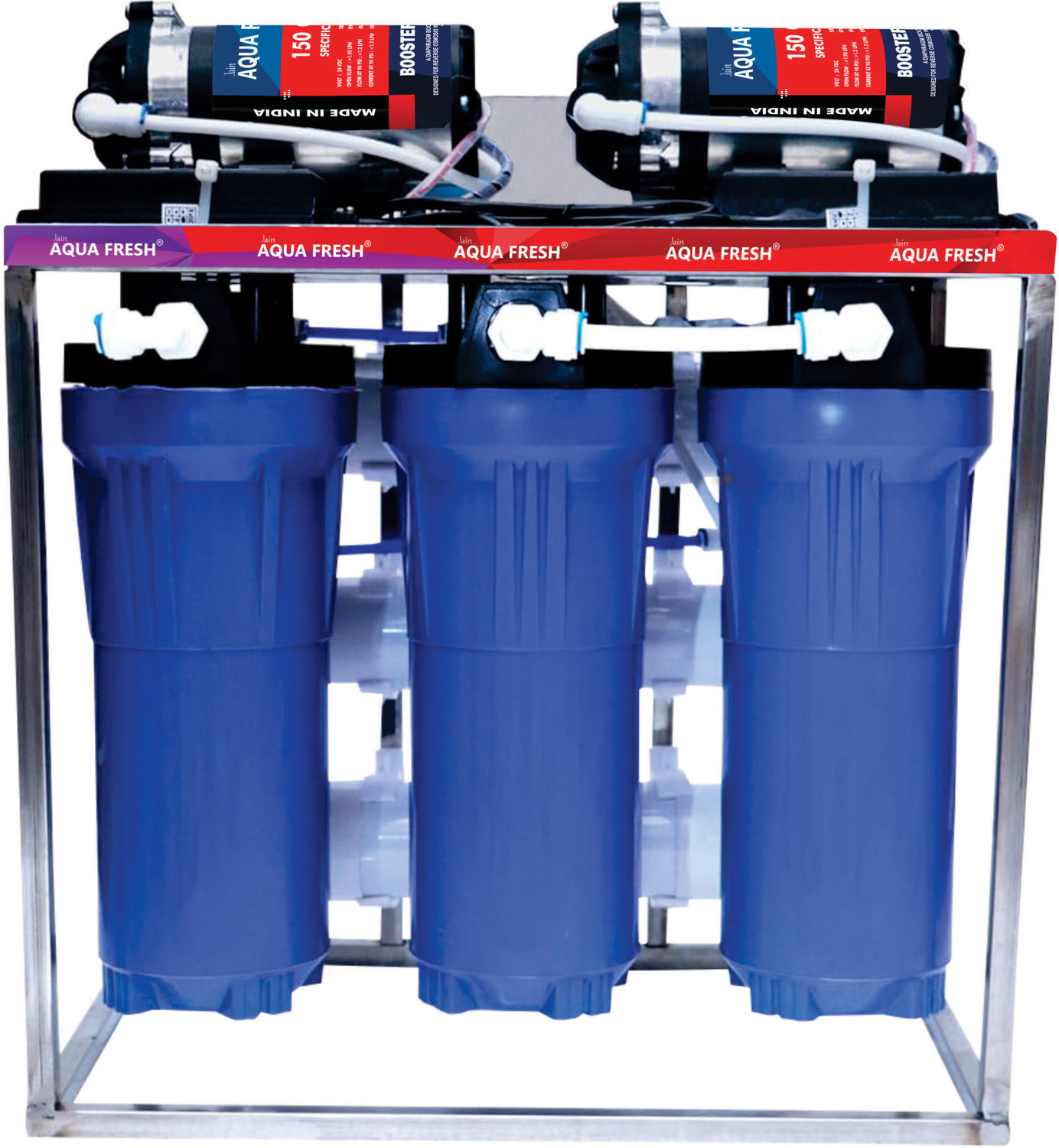 Image of JAIN AQUA FRESH 25 LPH Commercial Water Purifier with Two Pump Purification 25 L RO Water Purifier