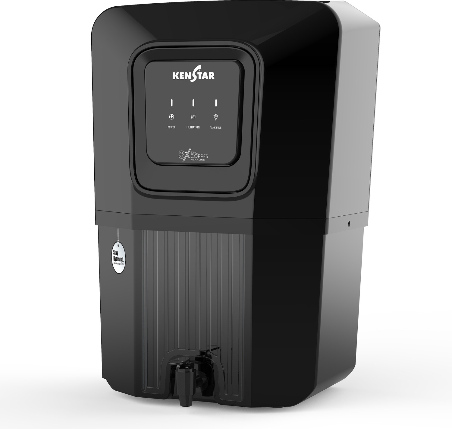 Image of Kenstar AquaVeda 12 L RO + UV + UF + Copper + Alkaline + Minerals Water Purifier