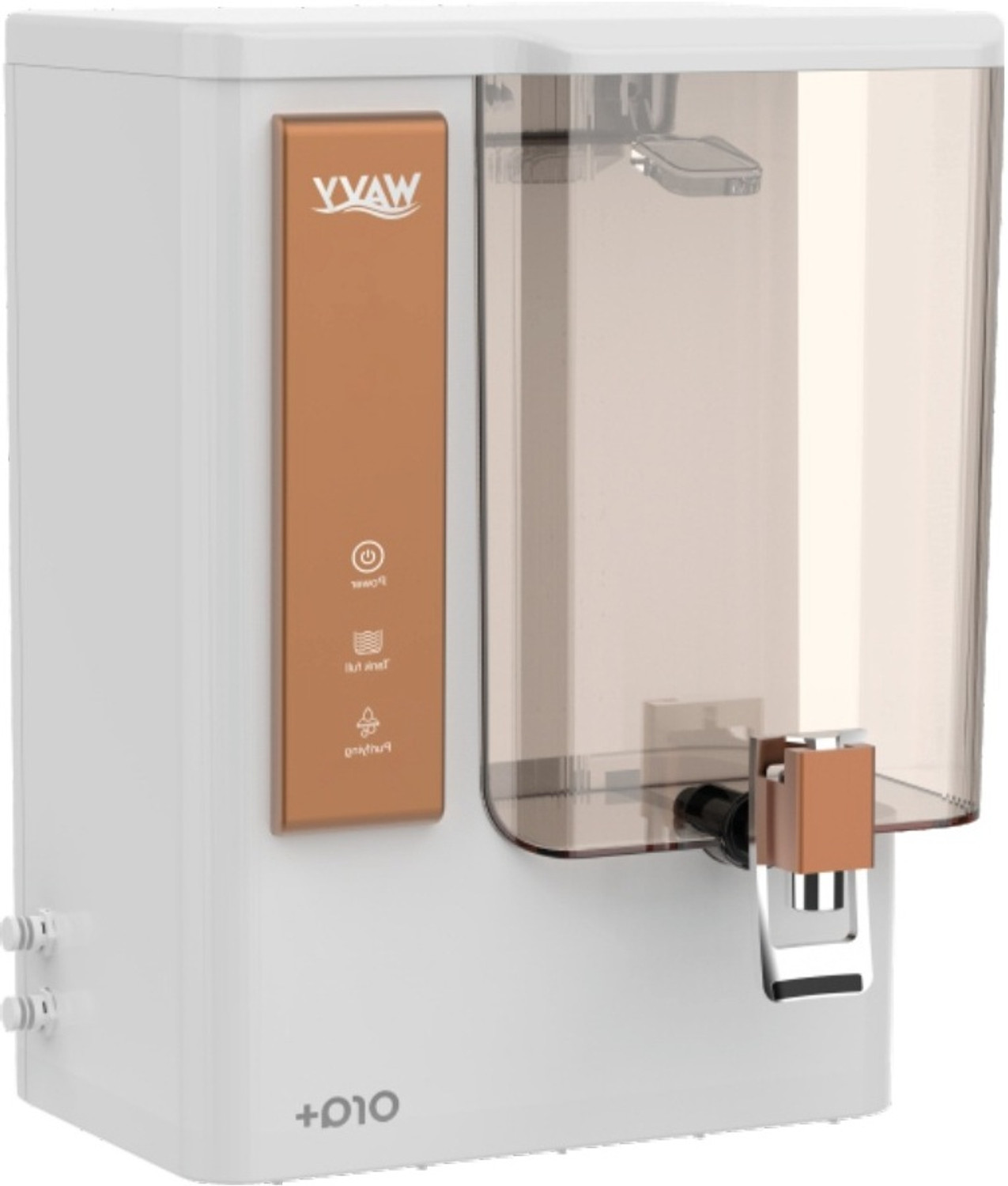Image of wavy Ora+|8-Stage Filtration |20 ltr RO+UV+COPPER+Alkaline + TDS enhancer 20 L RO + UV + UF + Copper + Alkaline + TDS Control Water Purifier