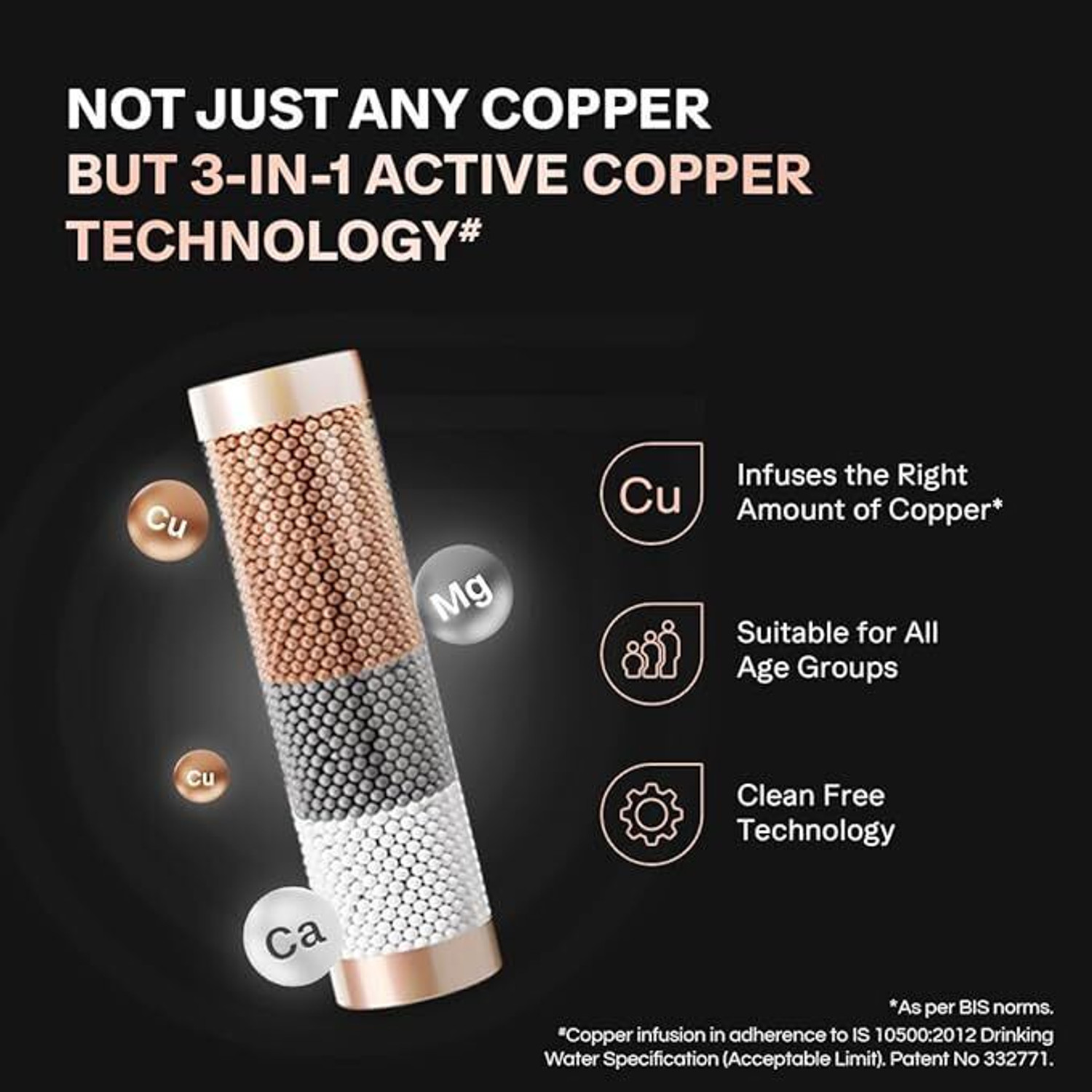 Image of Aquaguard Aspire Designo UTC RO+UV 2X UTC |2 Year Filter Life|Copper Infused Water 6.6 L RO + UV Water Purifier