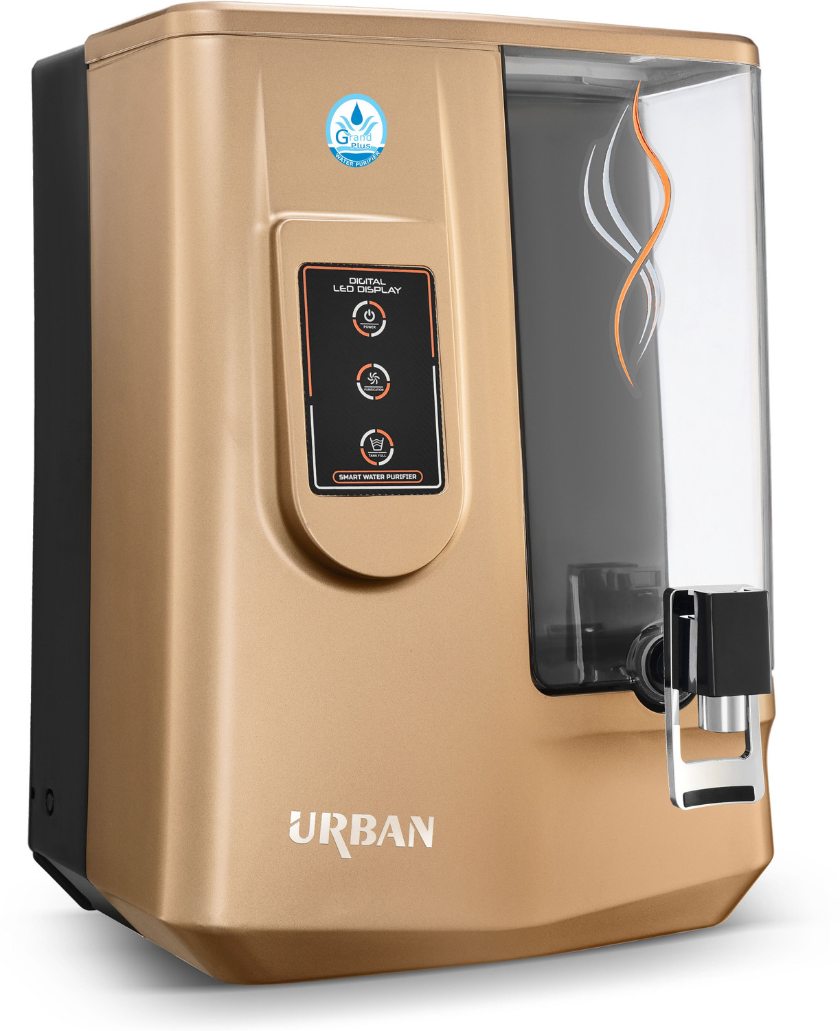 Image of Grand plus Urban GP Gold 8 L RO + UV + UF + Copper + Alkaline + Minerals Water Purifier