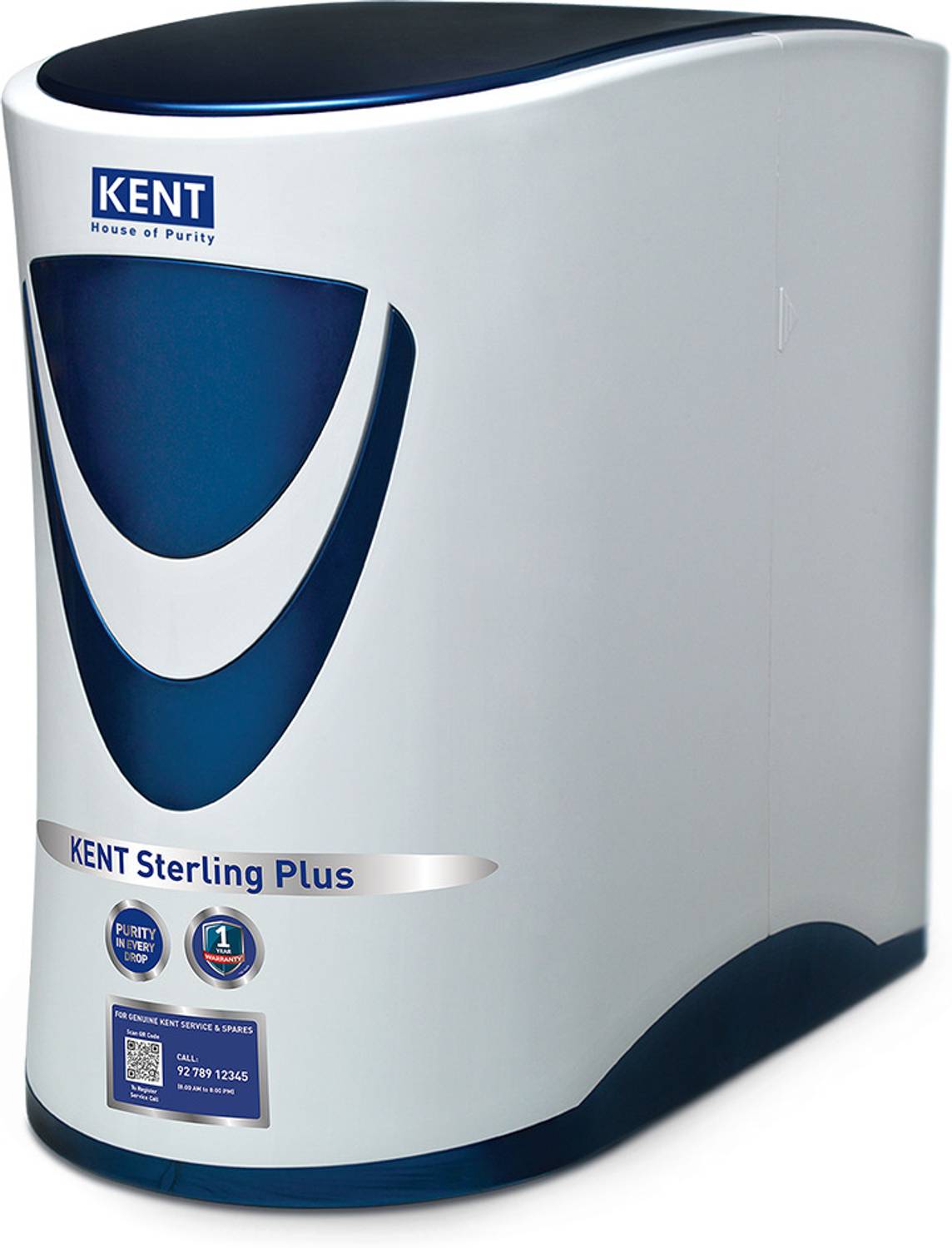 KENT Sterling Plus 6 L RO + UV + UF + TDS Control Water Purifier