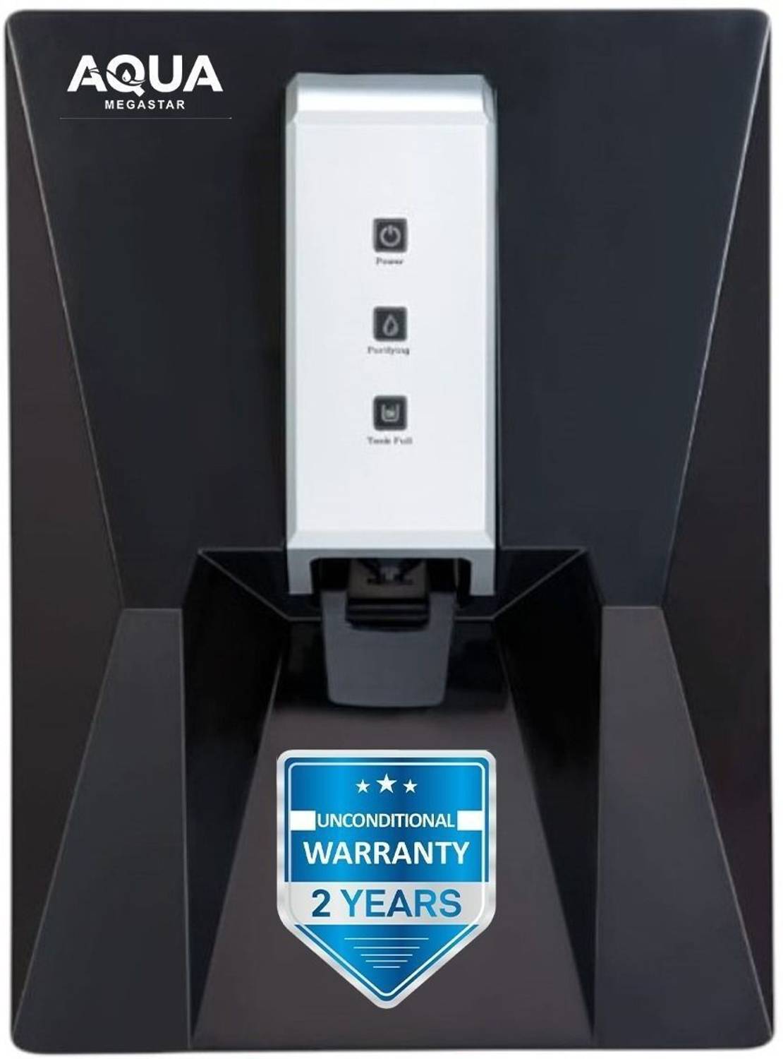 AQUAMEGASTAR IRIS Water Purifier Needs no service for 2 years 10 L RO + UV + UF + TDS Control Water Purifier
