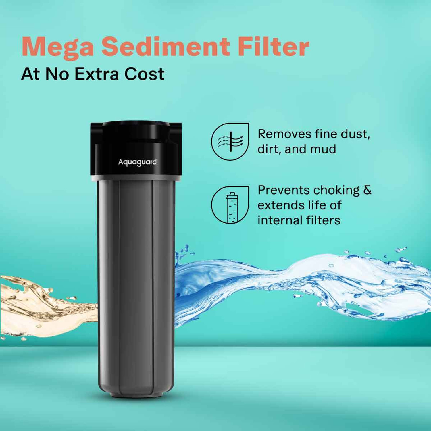 Image of Aquaguard Enrich Neo UV HMR 2X 6 L UV + HMR Water Purifier