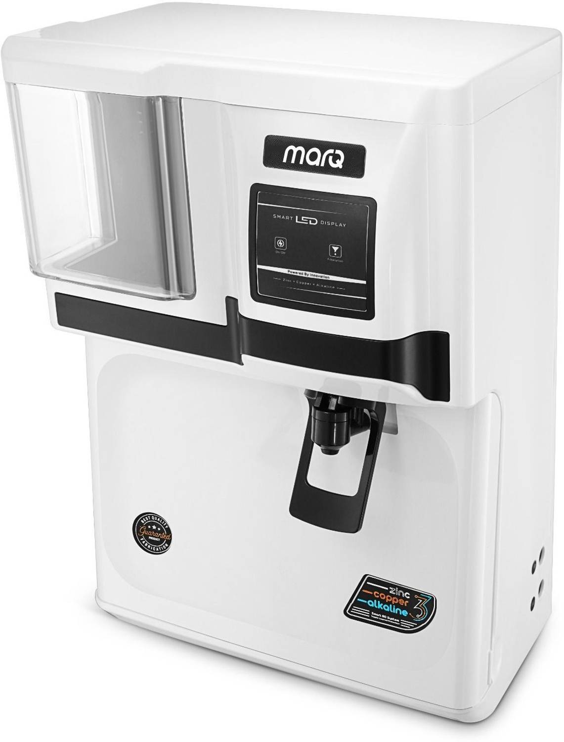 MarQ by Flipkart Rivera 8 L RO + UV + UF + Copper + Alkaline + TD