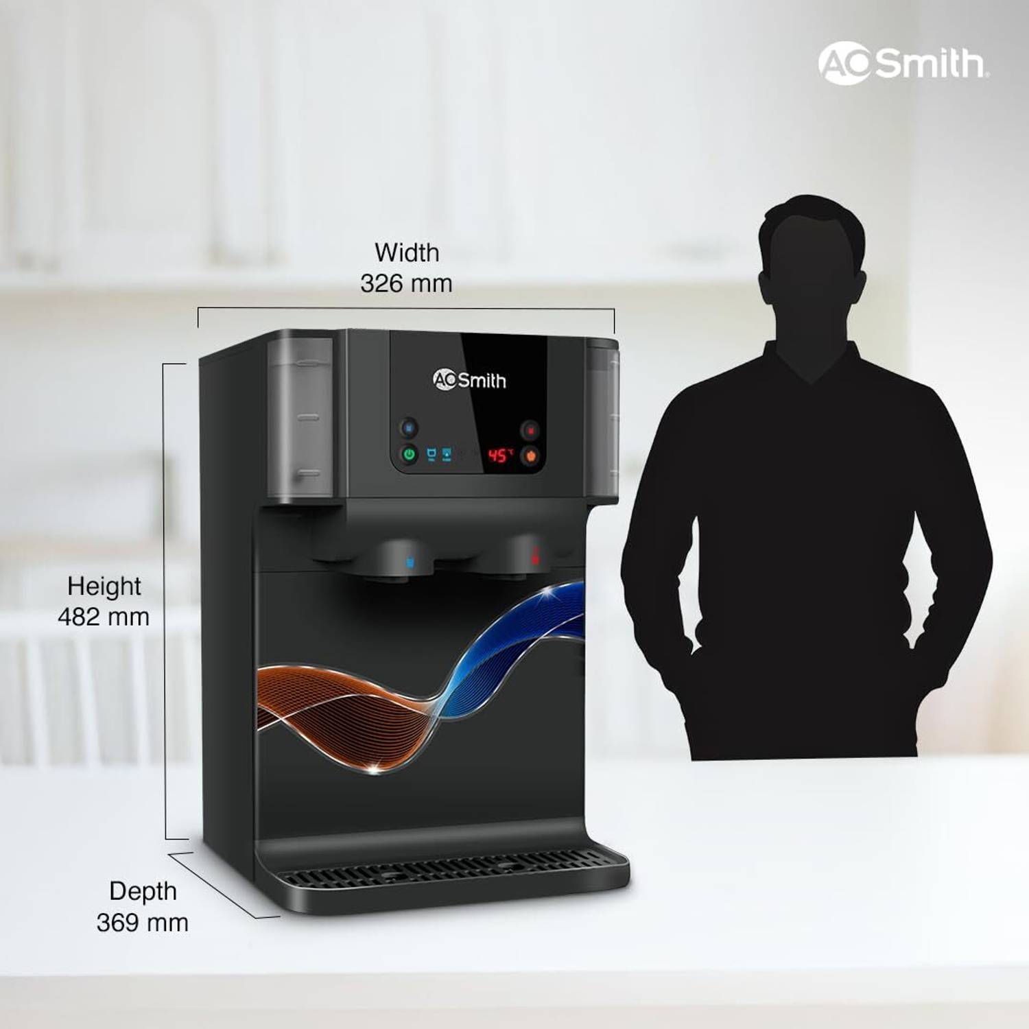 AO Smith Z10 10L RO + Minerals Water Purifier - Image 2