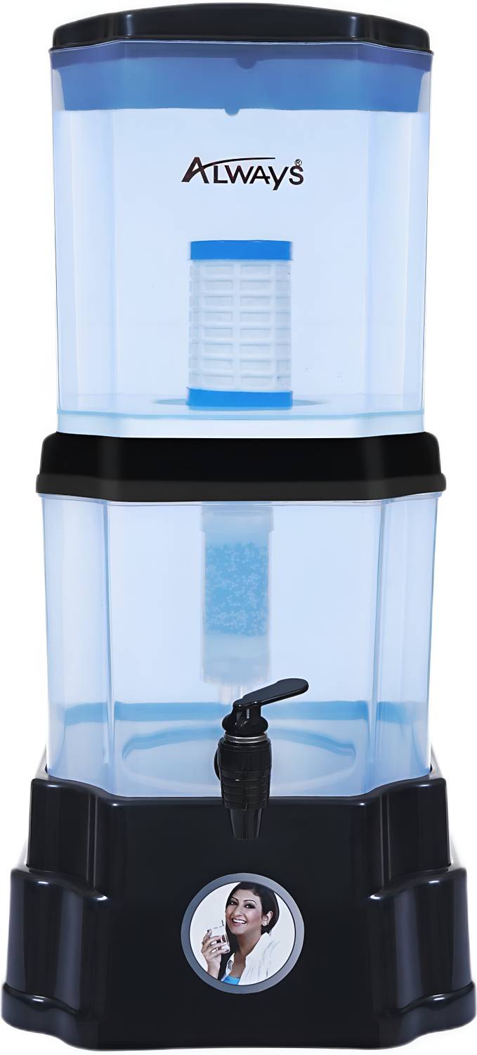 Always Non-Electric Gravity based Water mineral Filter And Purifier 15 Litre Storage 15 L Gravity Based Water Purifier