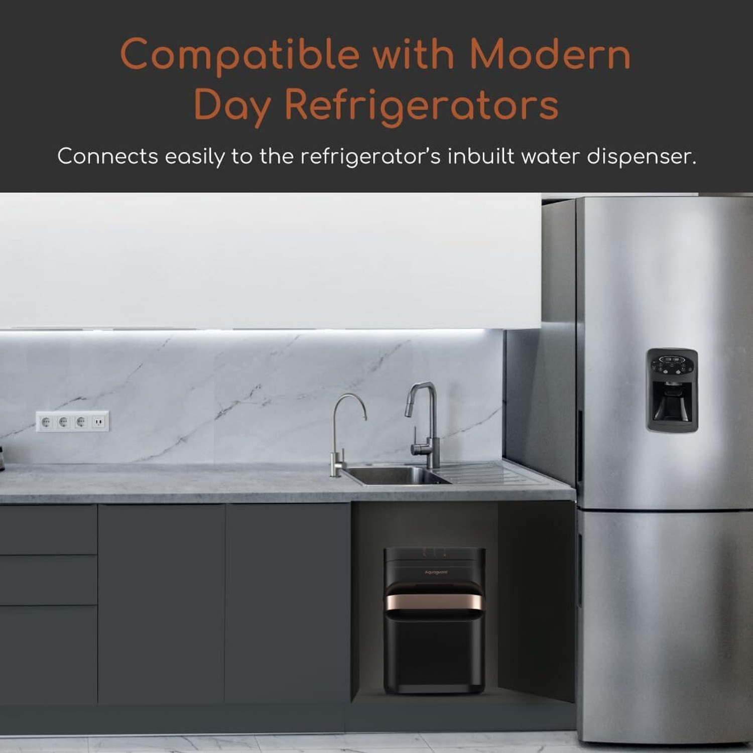 Image of Aquaguard Aspire Designo UTC RO+UV 1X 7 L RO + UV Water Purifier