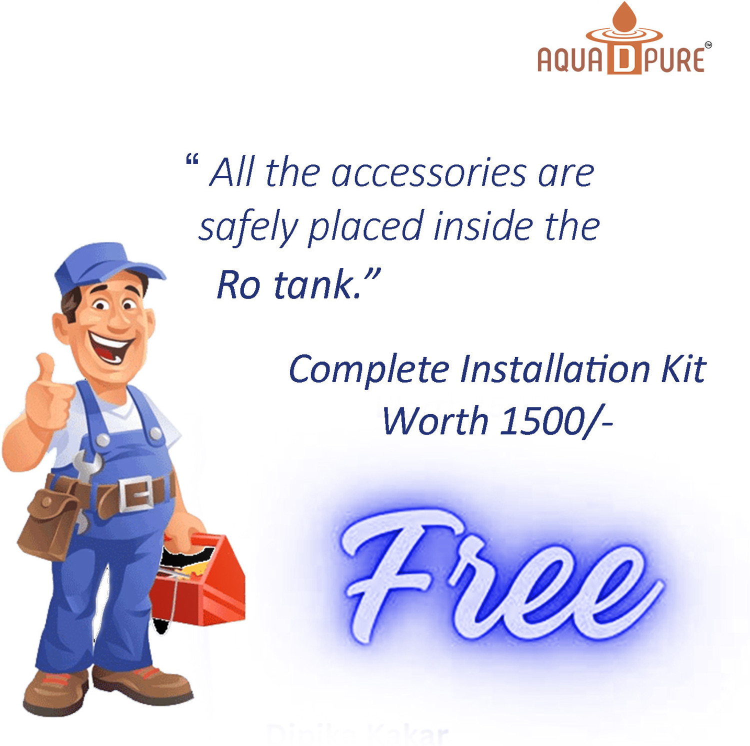 Image of AquaDpure 4x Copper Alkaline RO Water Purifier Multi-Stage Purification 12 L RO + UV + UF + Copper + Alkaline + Minerals Water Purifier