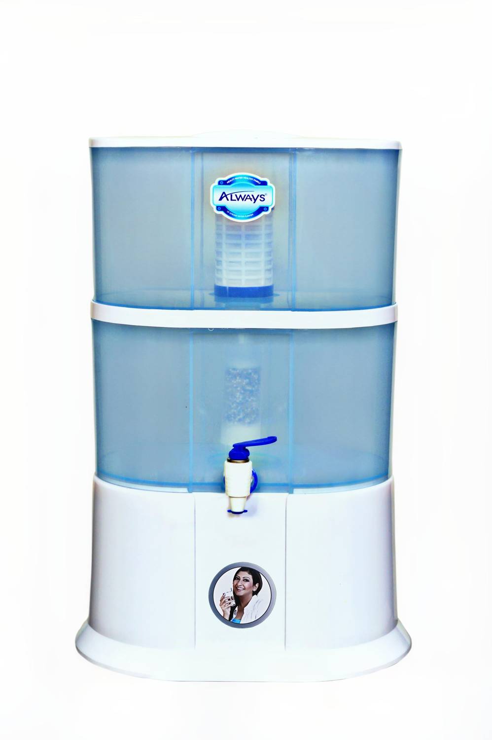Always Mineral Technology Based Non Electric 18 L Gravity Based Water Purifier