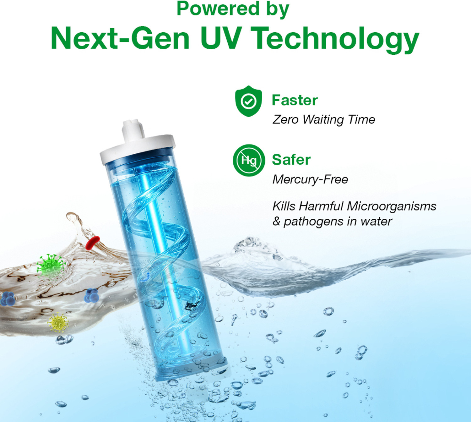 Image of AO Smith Z5+ 5 L RO + UV Water Purifier | Copper + Alkaline Water | 9000L Water Saving | Suitable for Borewell, Tanker water