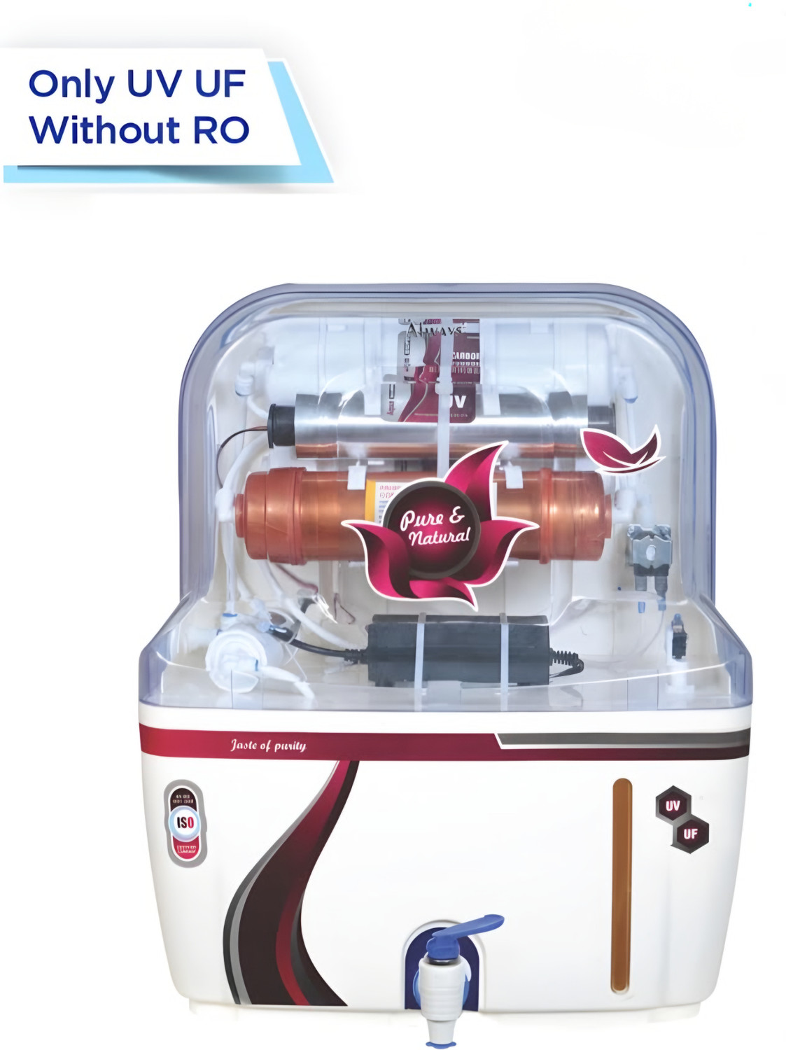 Image of Always Elite UV without Ro System Not for Boring /Hard water 15 L UV + UF + Copper Water Purifier