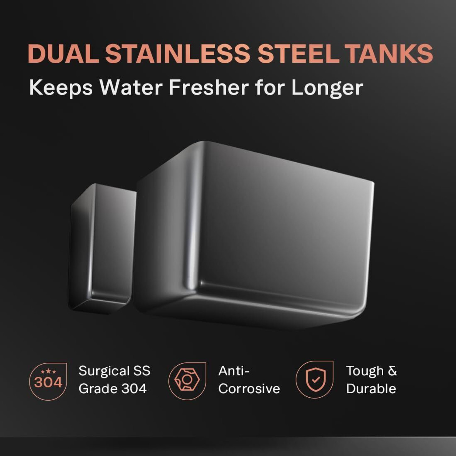 Image of Aquaguard Aspire Blaze RO+UV+SS 2X 5.6 L RO + UV Water Purifier
