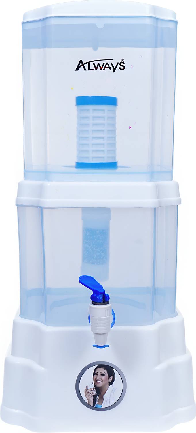 Always Non-Electric Gravity based Water mineral Filter And Purifier 15 Litre Storage 15 L Gravity Based Water Purifier