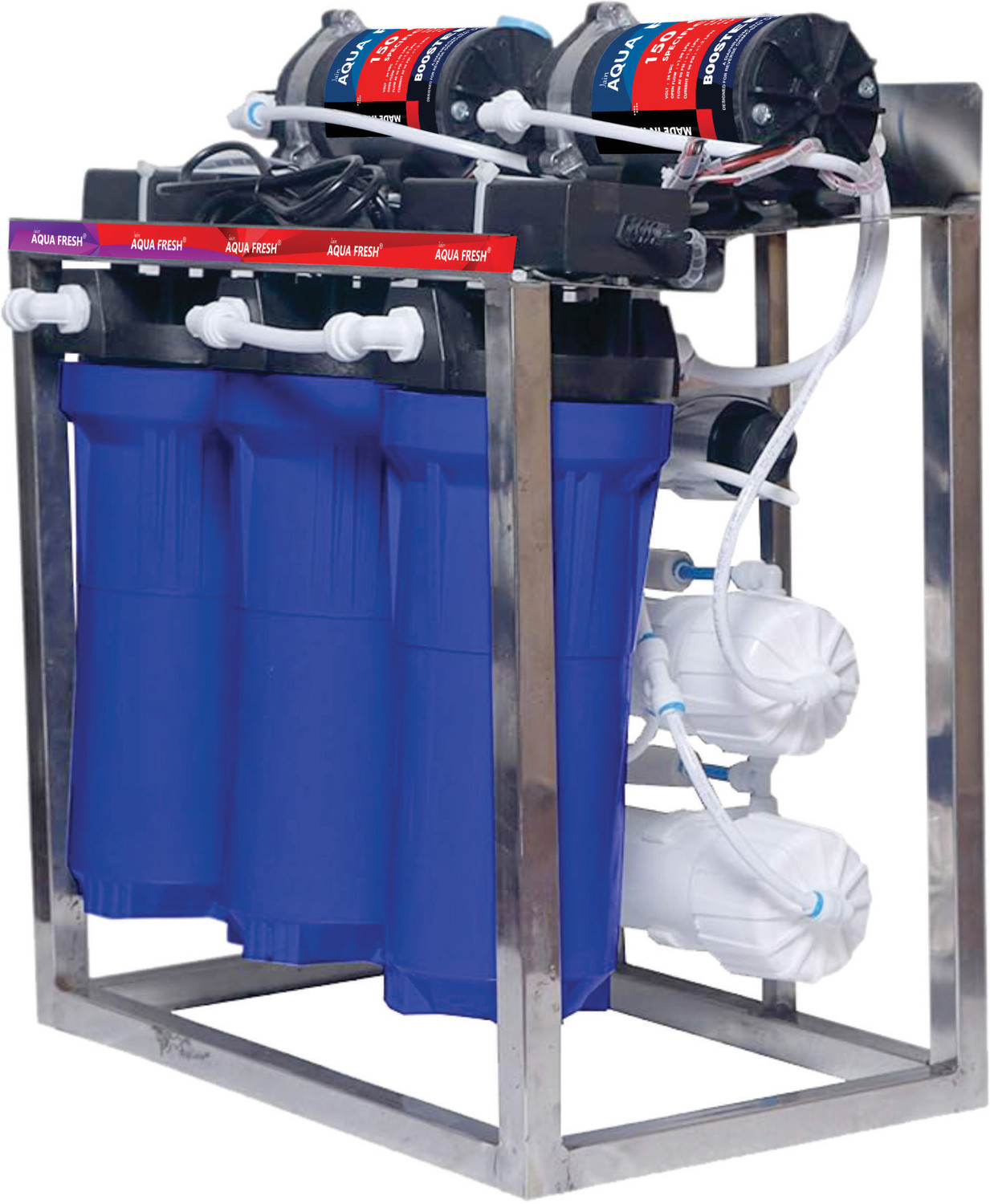 Image of JAIN AQUA FRESH 25 LPH Commercial Water Purifier with Two Pump Purification 25 L RO Water Purifier