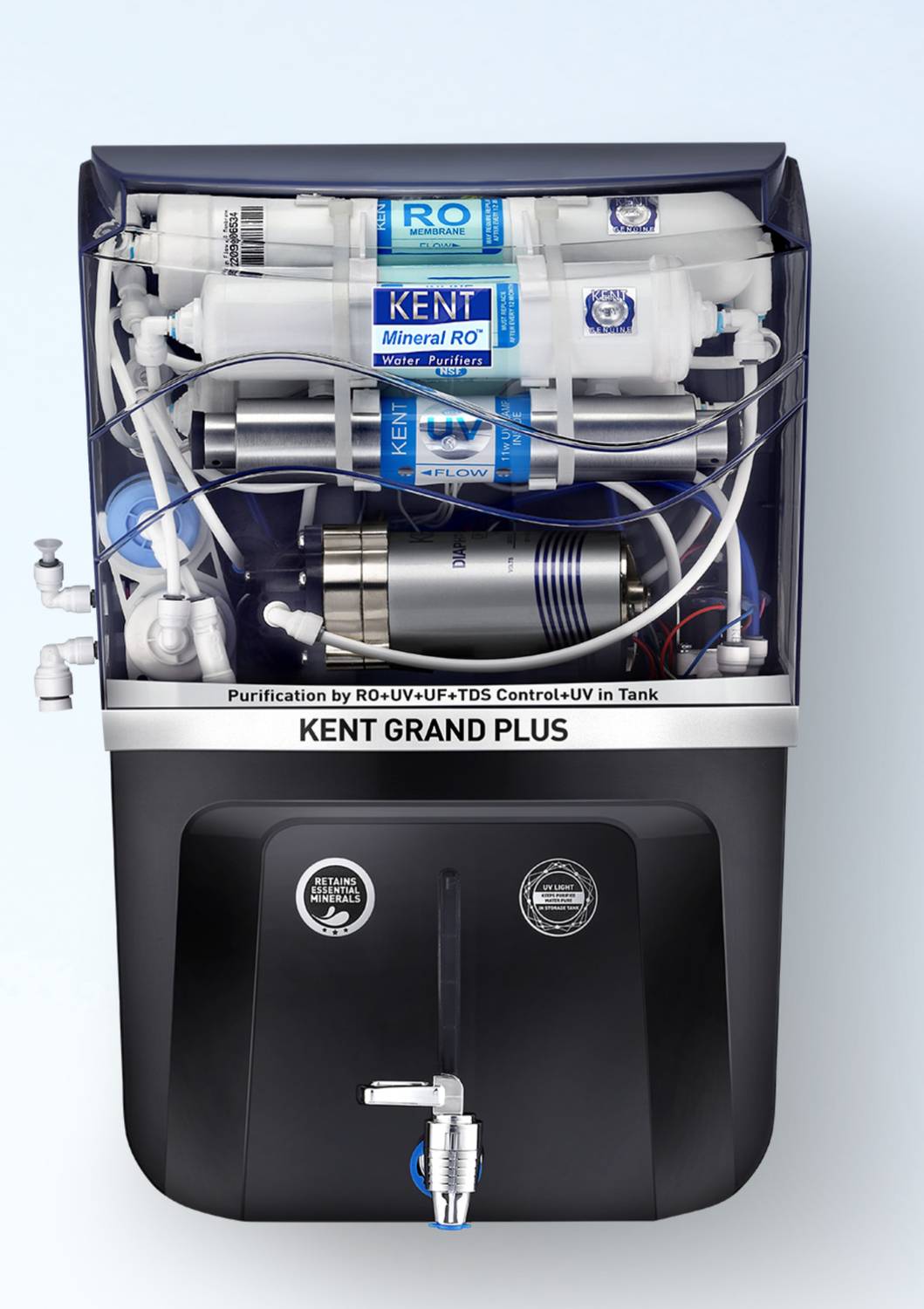 KENT GRAND PLUS B 9 L RO + In-Tank UV + UF + TDS Control Water Pu