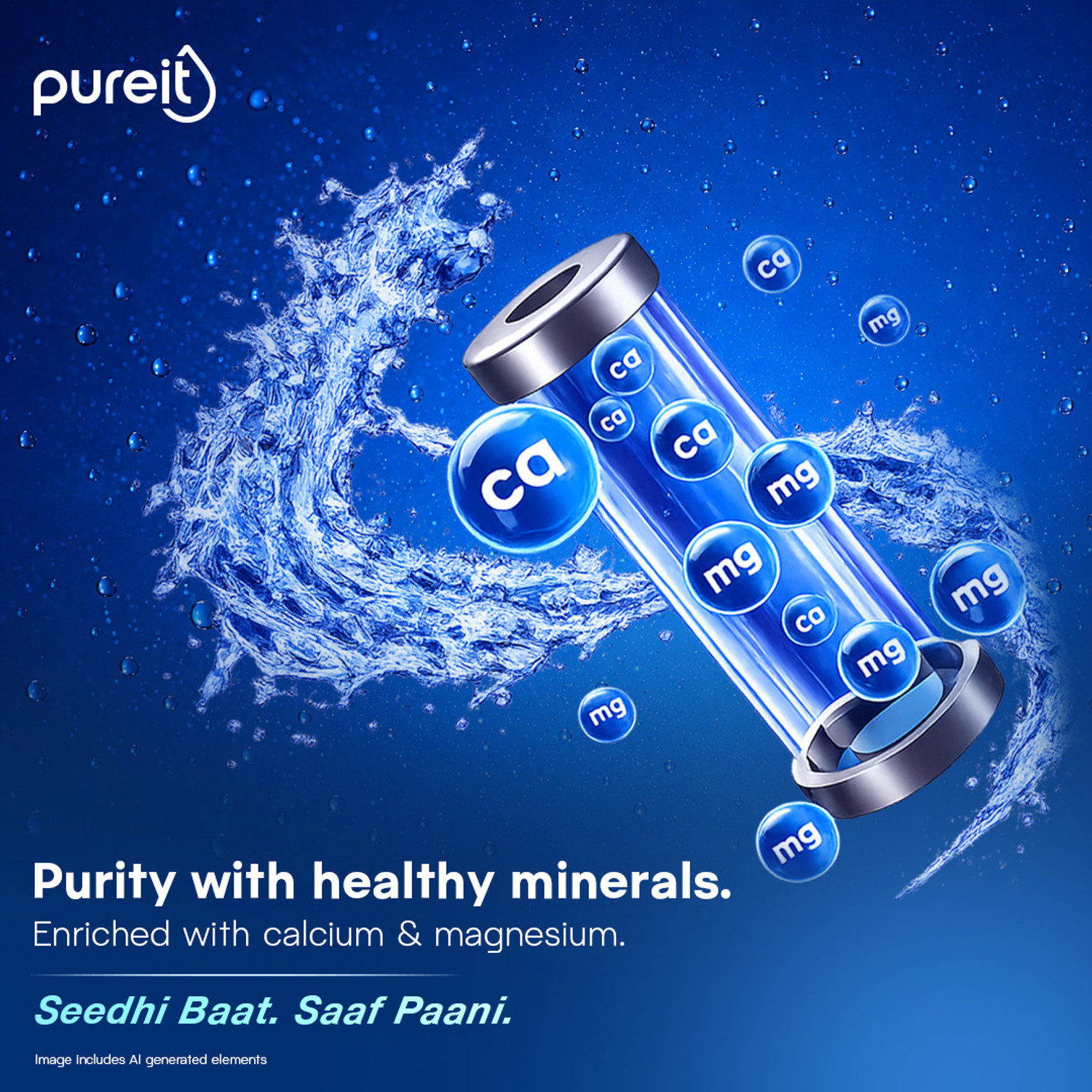 Image of Pureit Lithos 10 L RO + UV + Alkaline + Minerals Water Purifier | 10-Stage Purification | Up to 50% Water Saving |10L Storage Tank | Zero Cost Service for 2 Years | External Sediment Filter Included