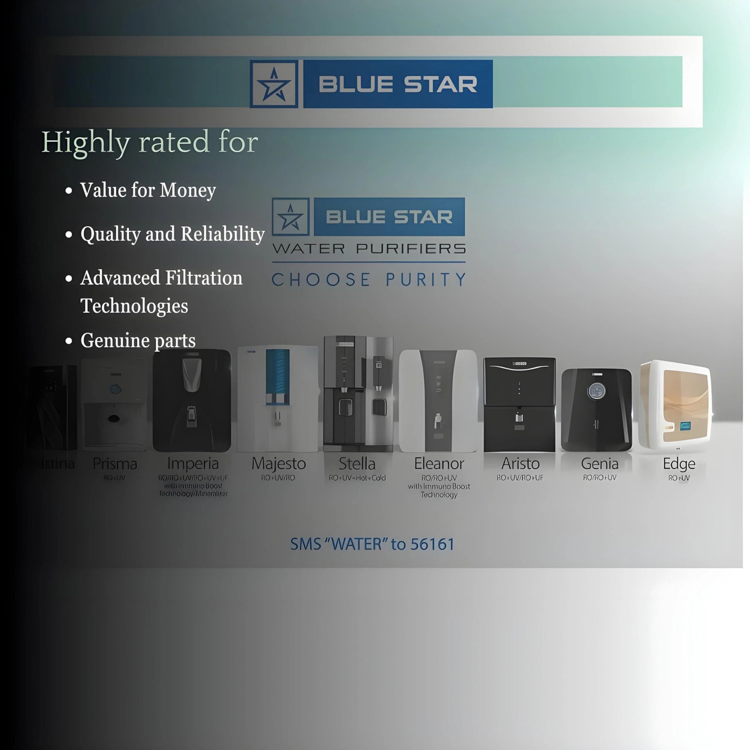 Image of Blue Star Blue Star RO Water Purifier Filter Set 2000 L UF Water Purifier