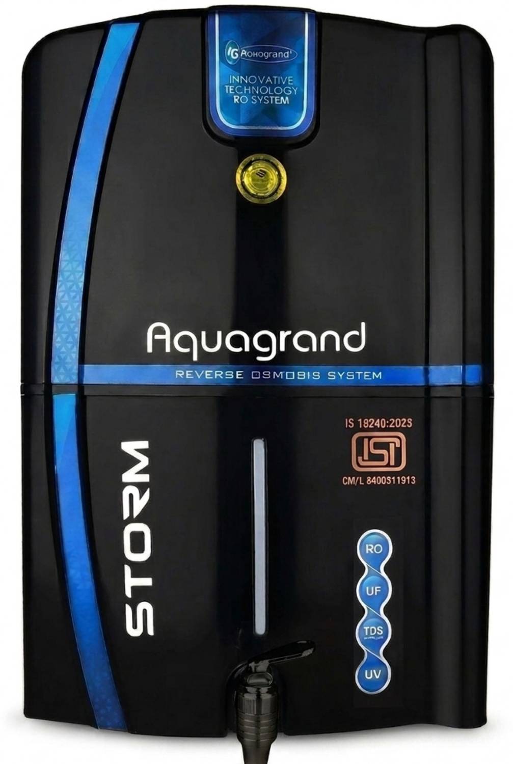 Aquagrand Black Audi purify Mineral+ro+uv+uf+tds 12 L RO + UV + UF + TDS Control Water Purifier Rs. 3578 - Flipkart