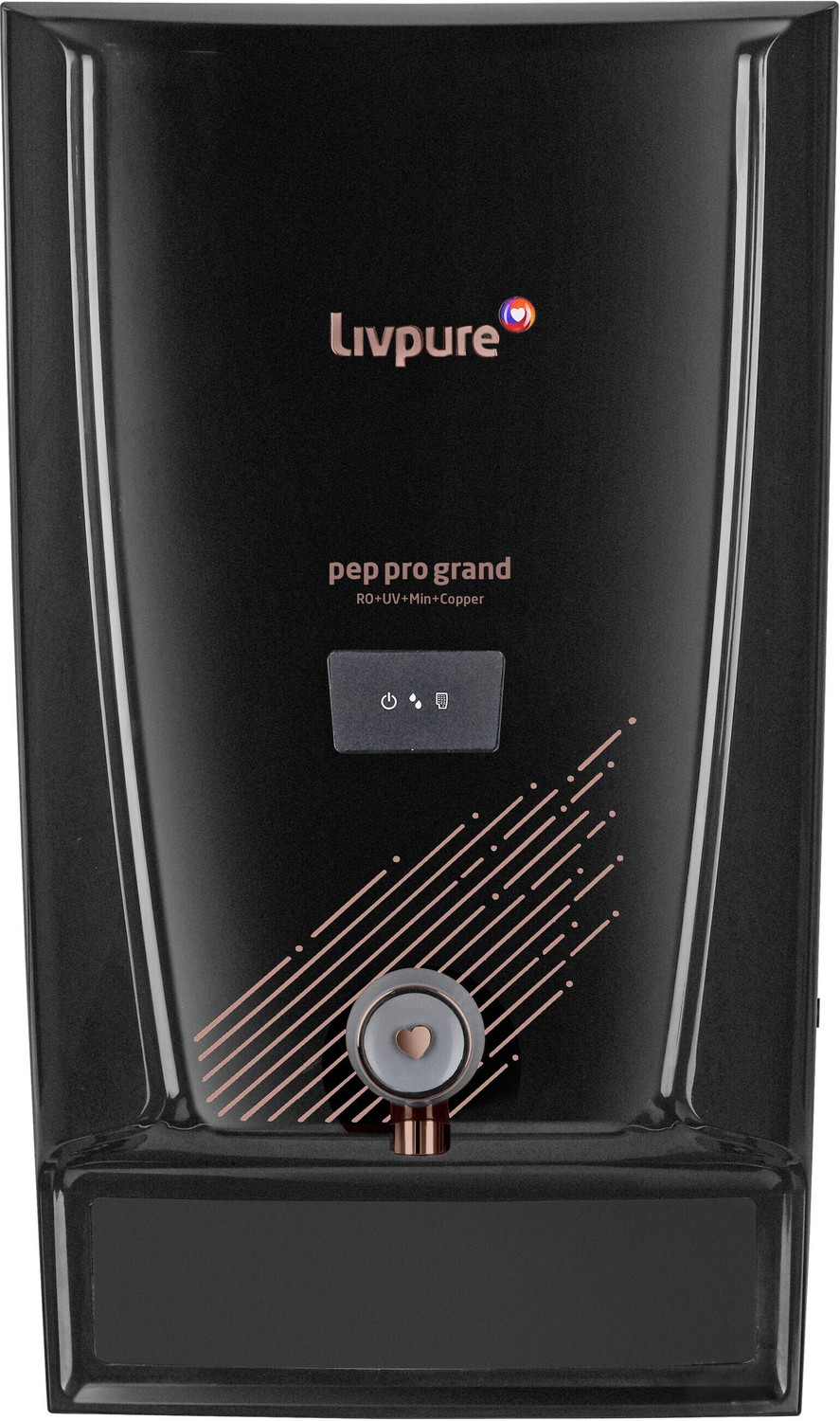 Image of LIVPURE LIV-PEP-PRO-GRAND-COPPER 7 L RO + UV + Mineraliser Water Purifier